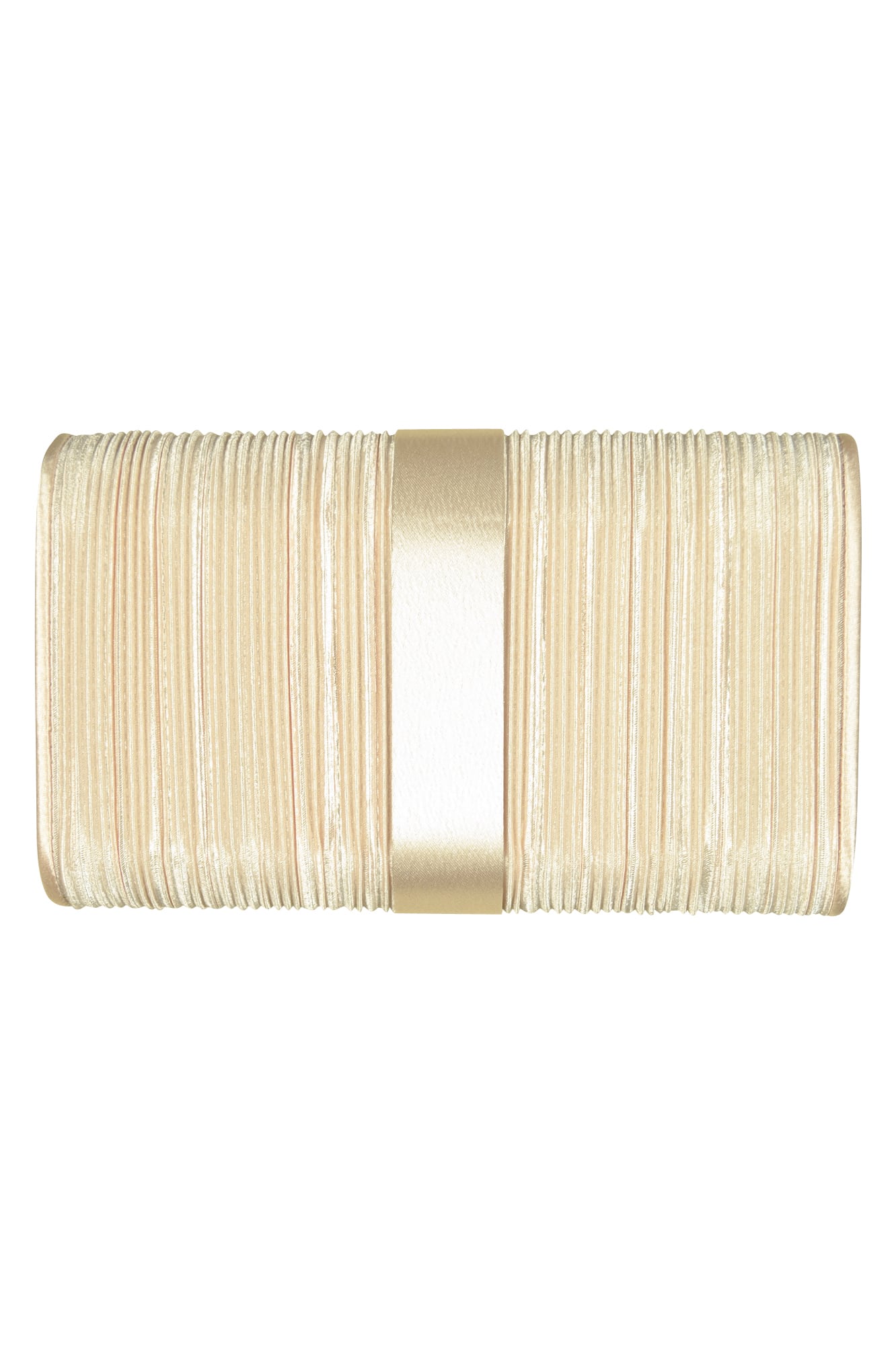 センターポイントシャンパンプリーツバッグ