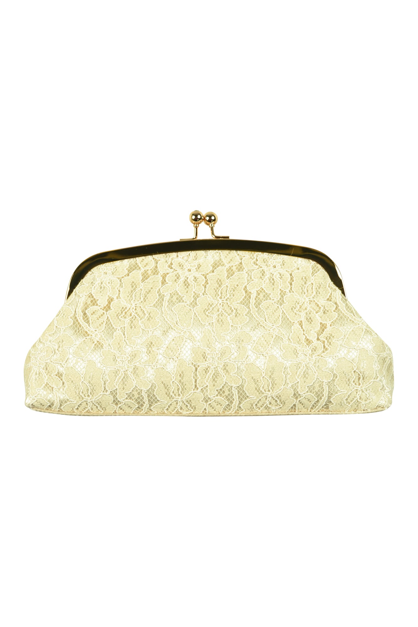 レース調リボンシャンパンバッグ