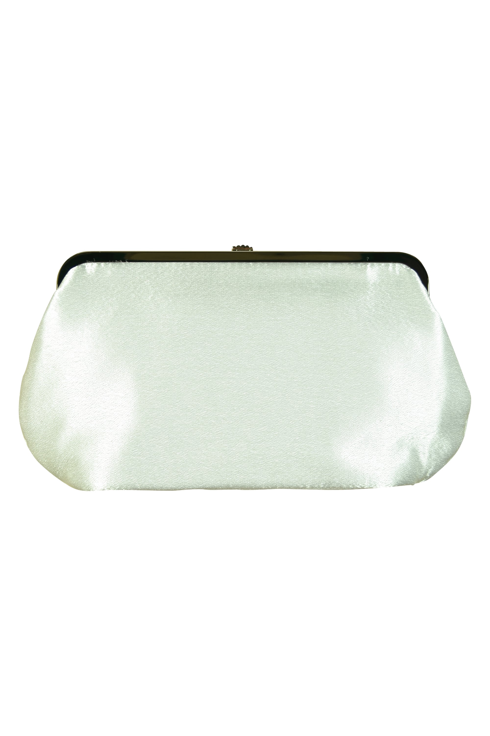 エレガントビジュシルバーバッグ