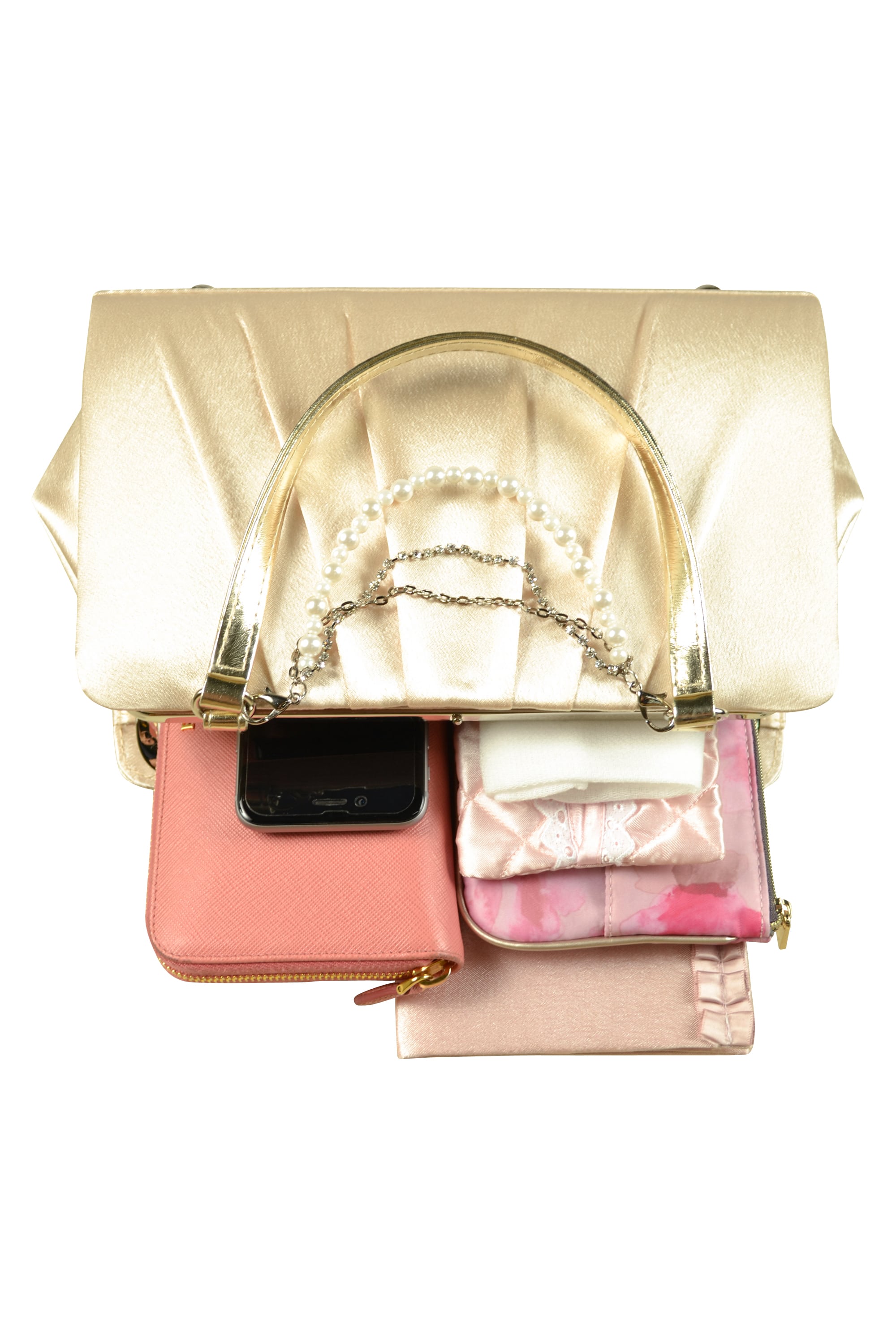 シャンパンフォーマルバッグ