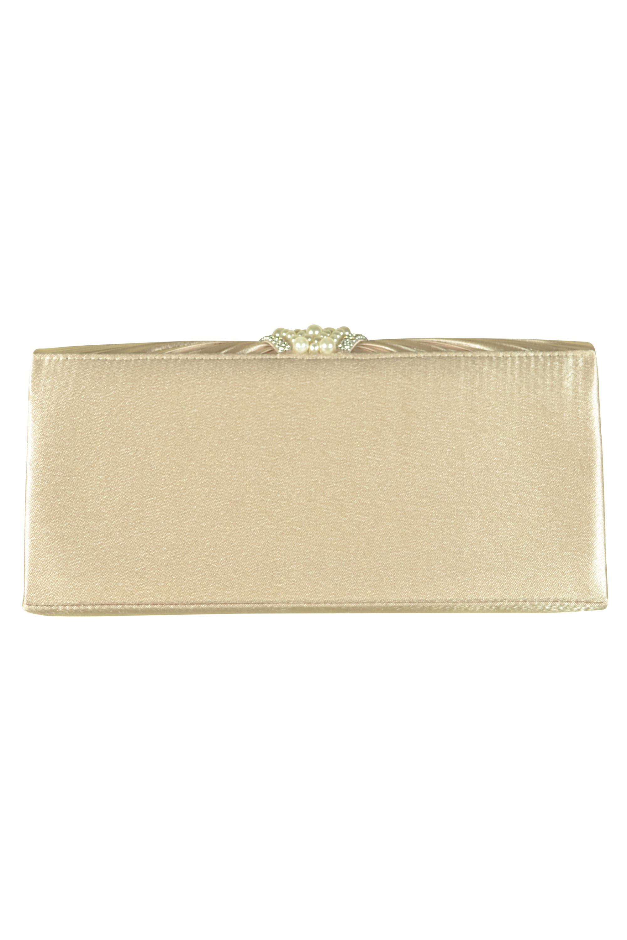 上品パールビジュシャンパンバッグ