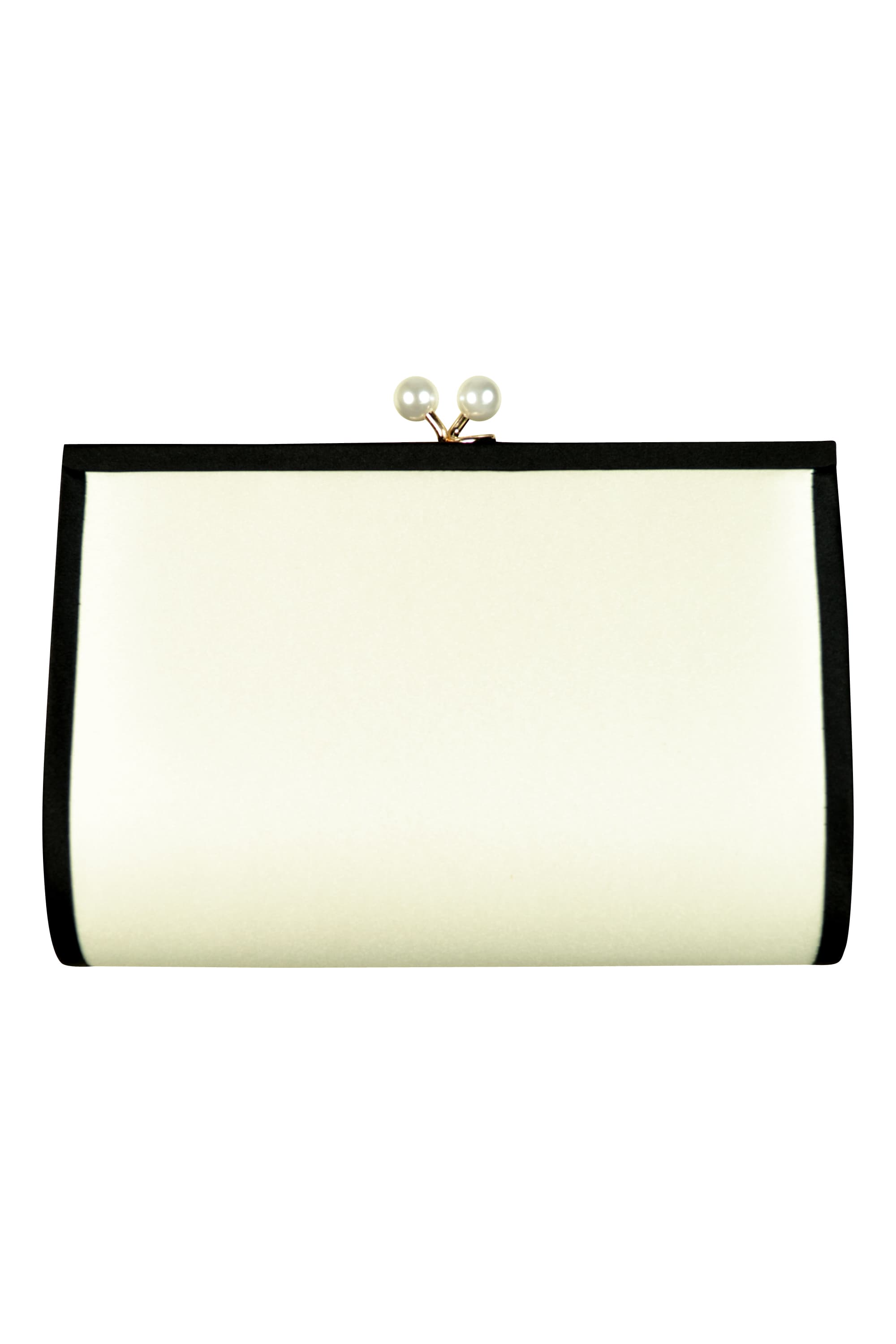 ビッグリボンホワイトスクエアバッグ