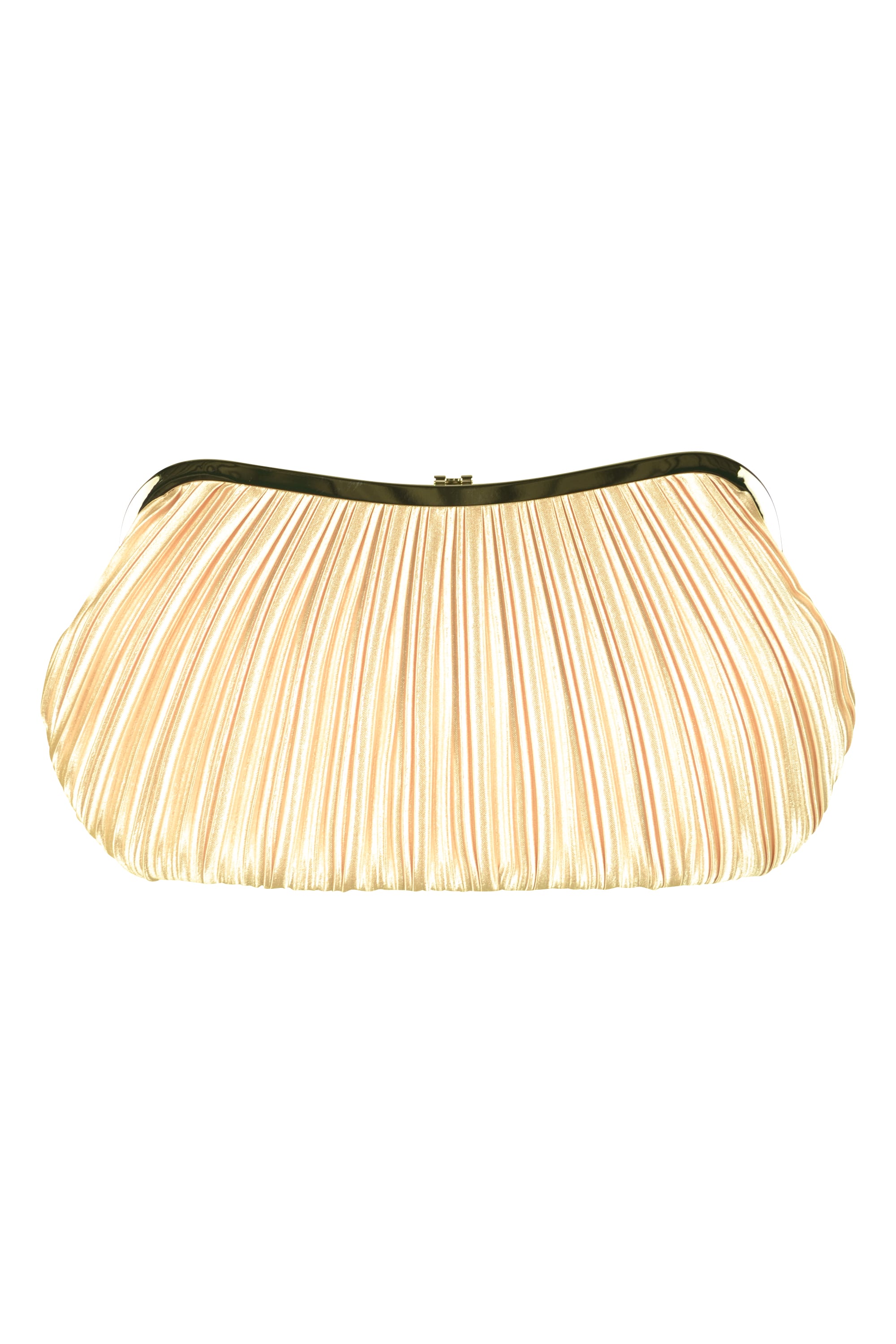 上品プリーツシャンパンバッグ