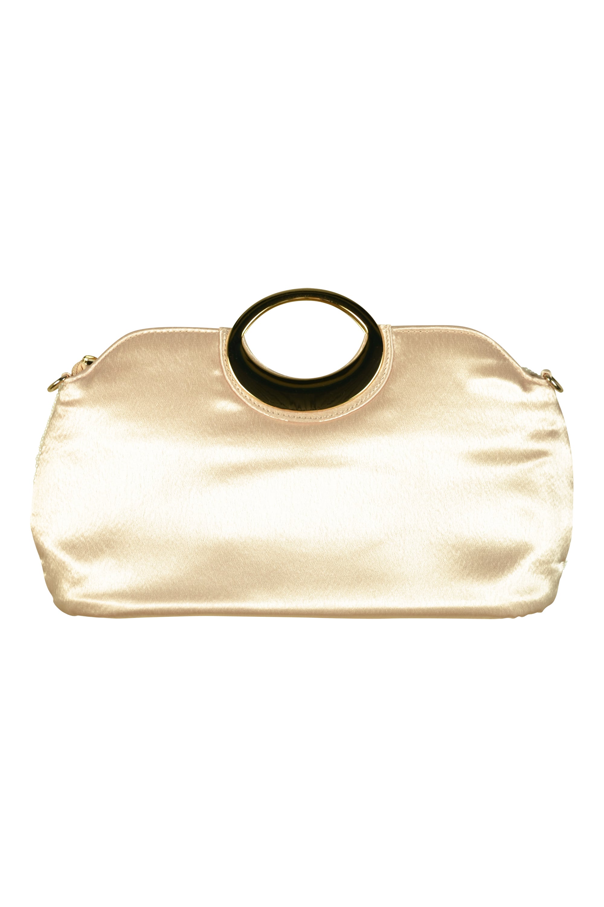 持ち手付きゴージャスパールシャンパンバッグ