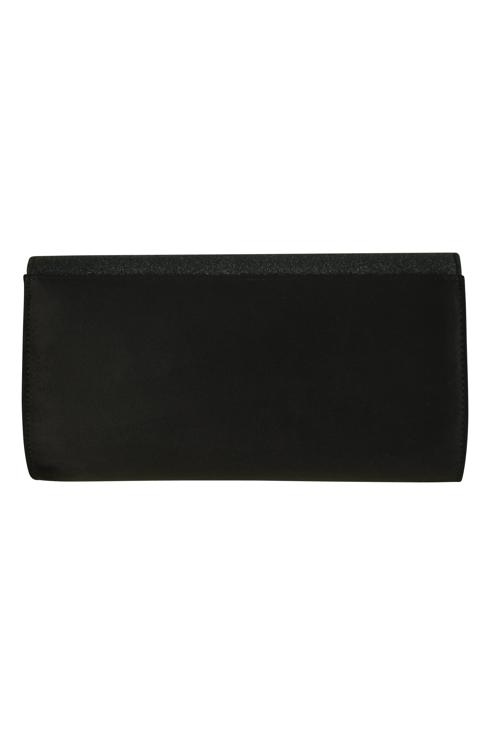 ラメスクエアブラックバッグ