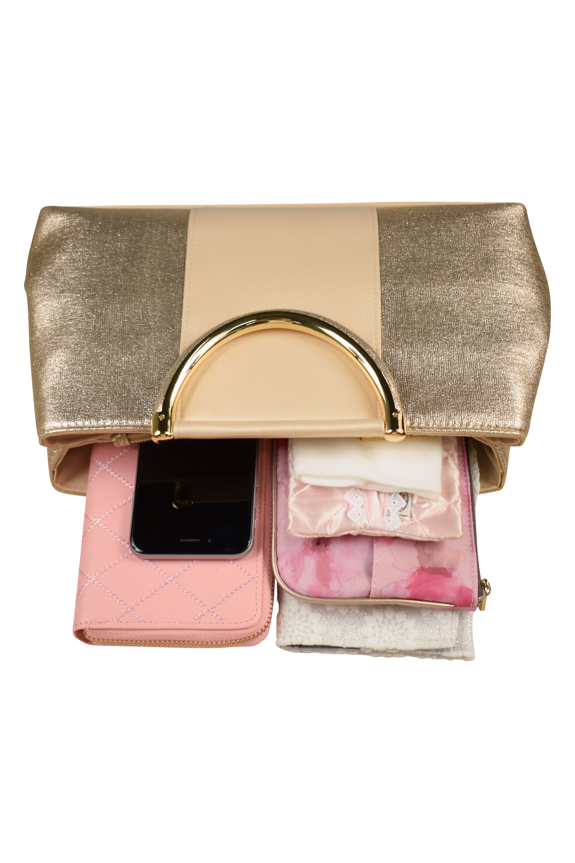 シャンパンスタイリッシュフォーマルバッグ