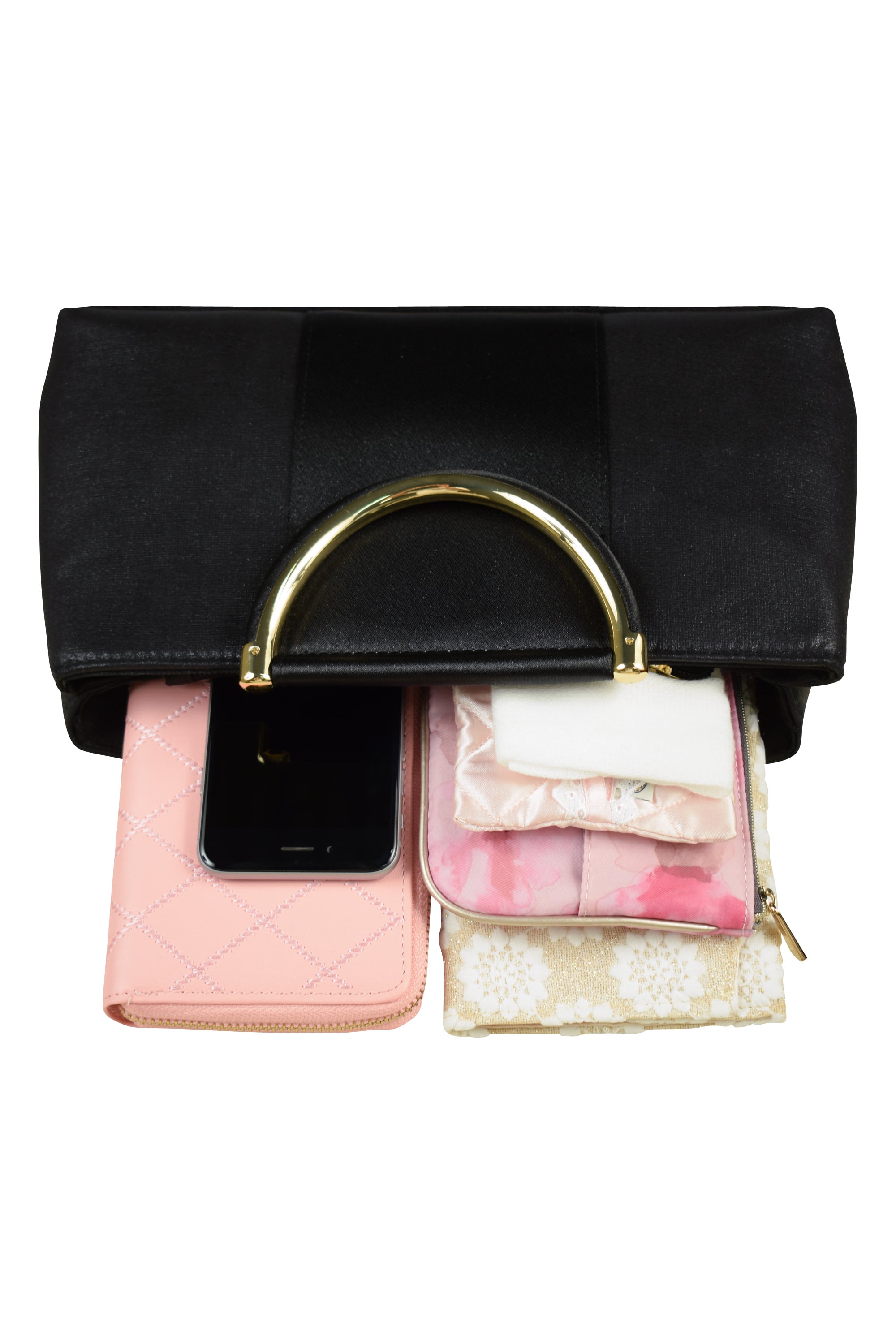 ブラックスタイリッシュフォーマルバッグ