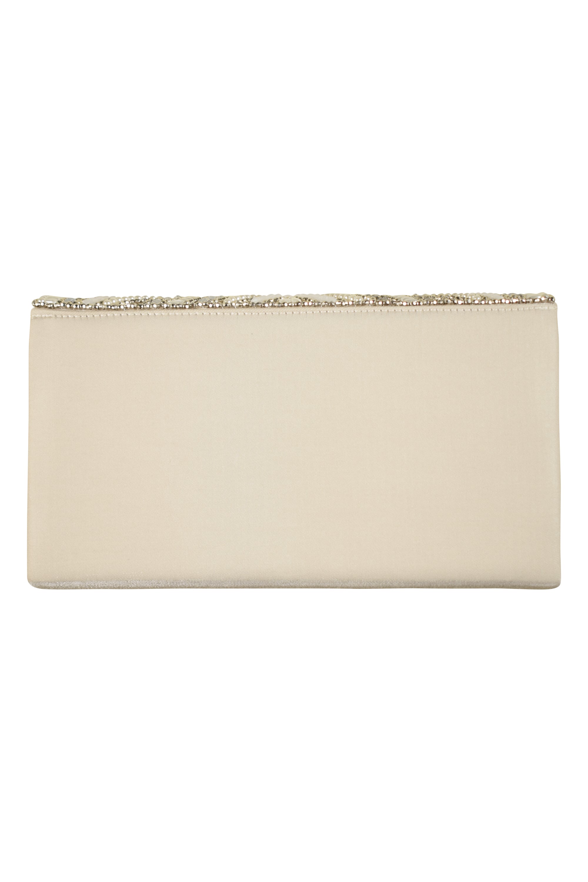 スカラップビジュグレージュバッグ