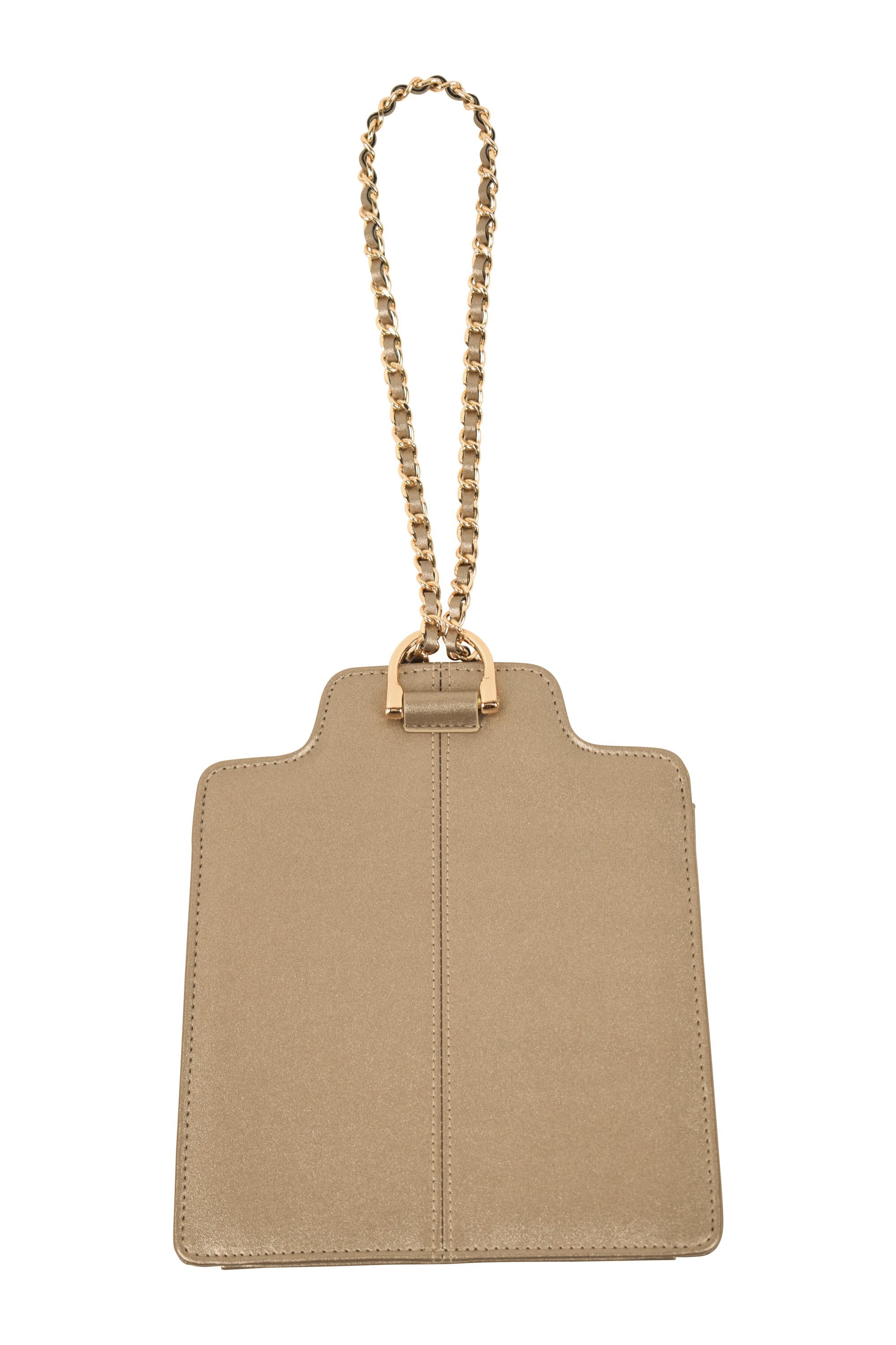 ワンハンドル合皮モカバッグ