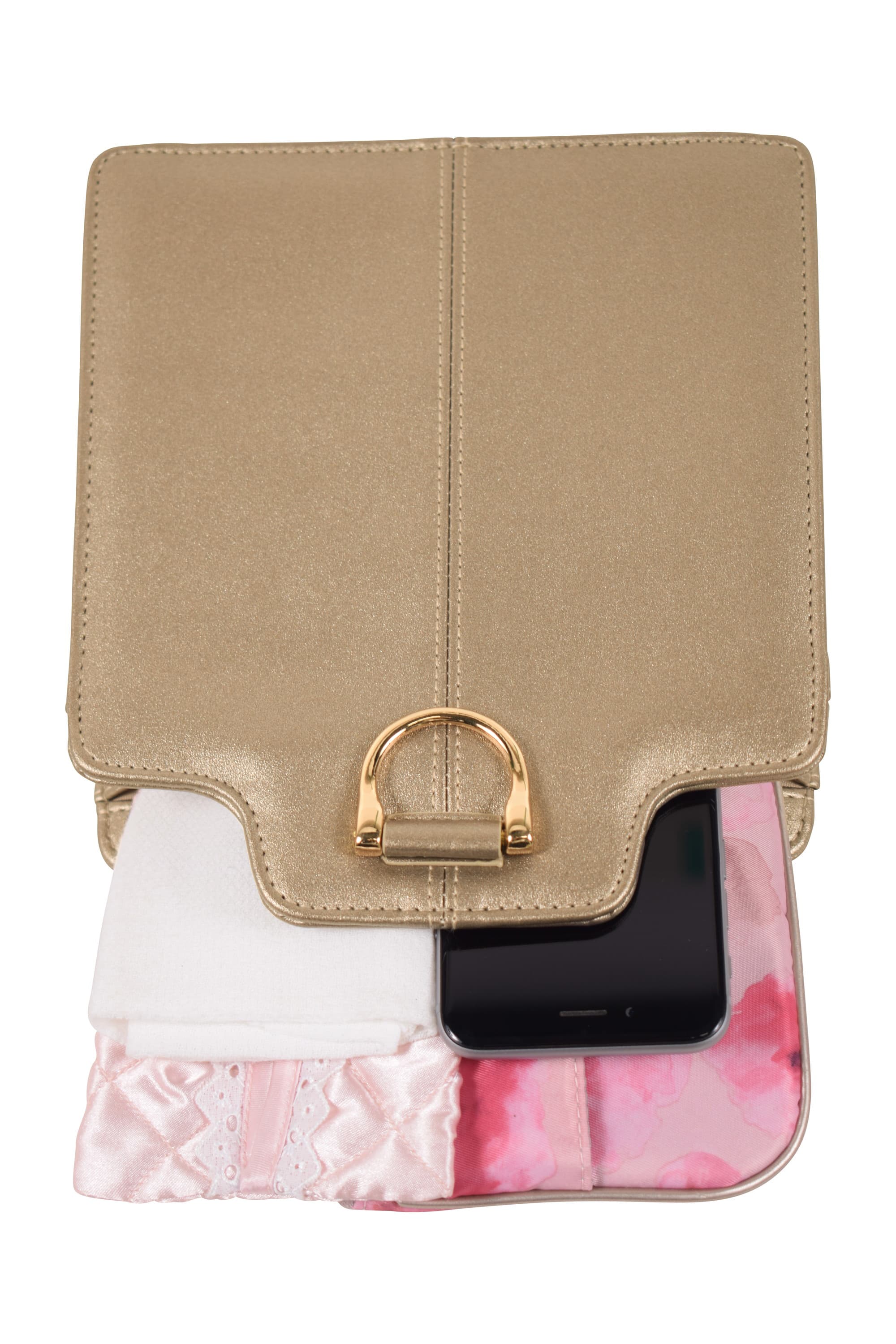 ワンハンドル合皮モカバッグ