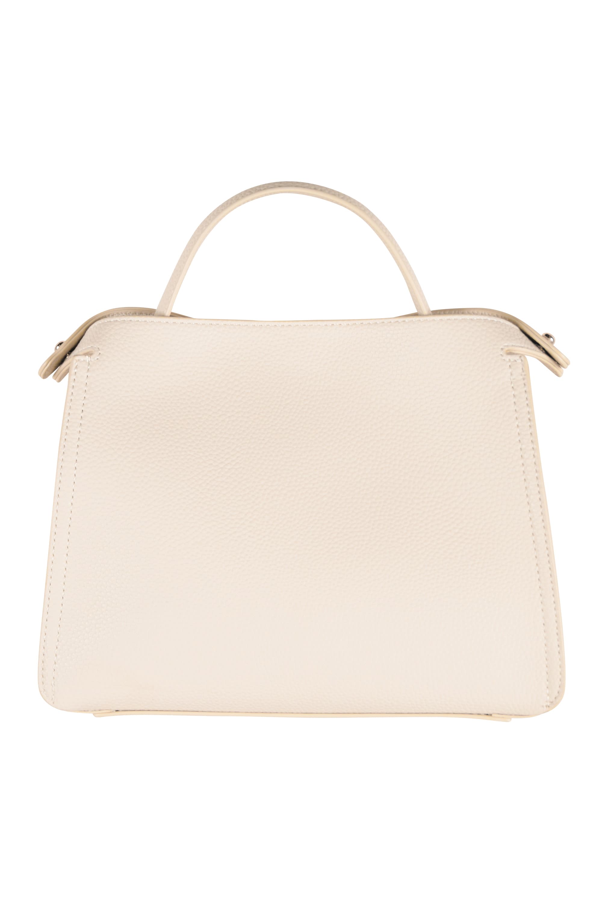 トラペジウム型アイボリーバッグ