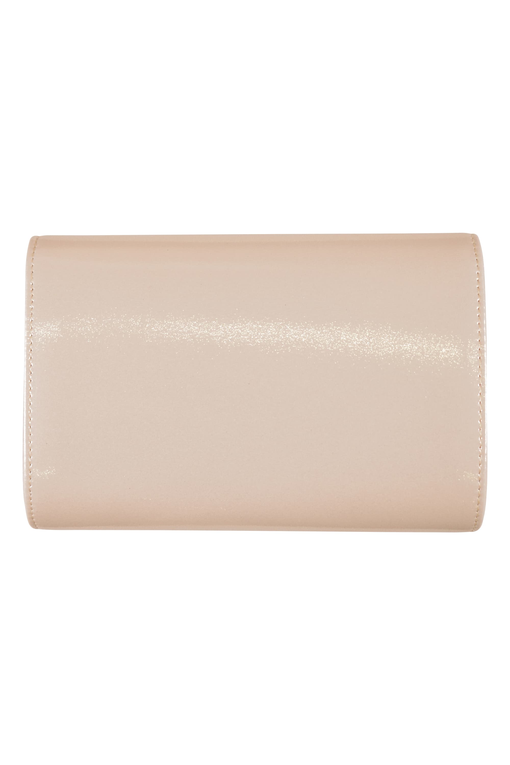 ニュアンスメタル&times;ラメエナメルアイボリーバッグ