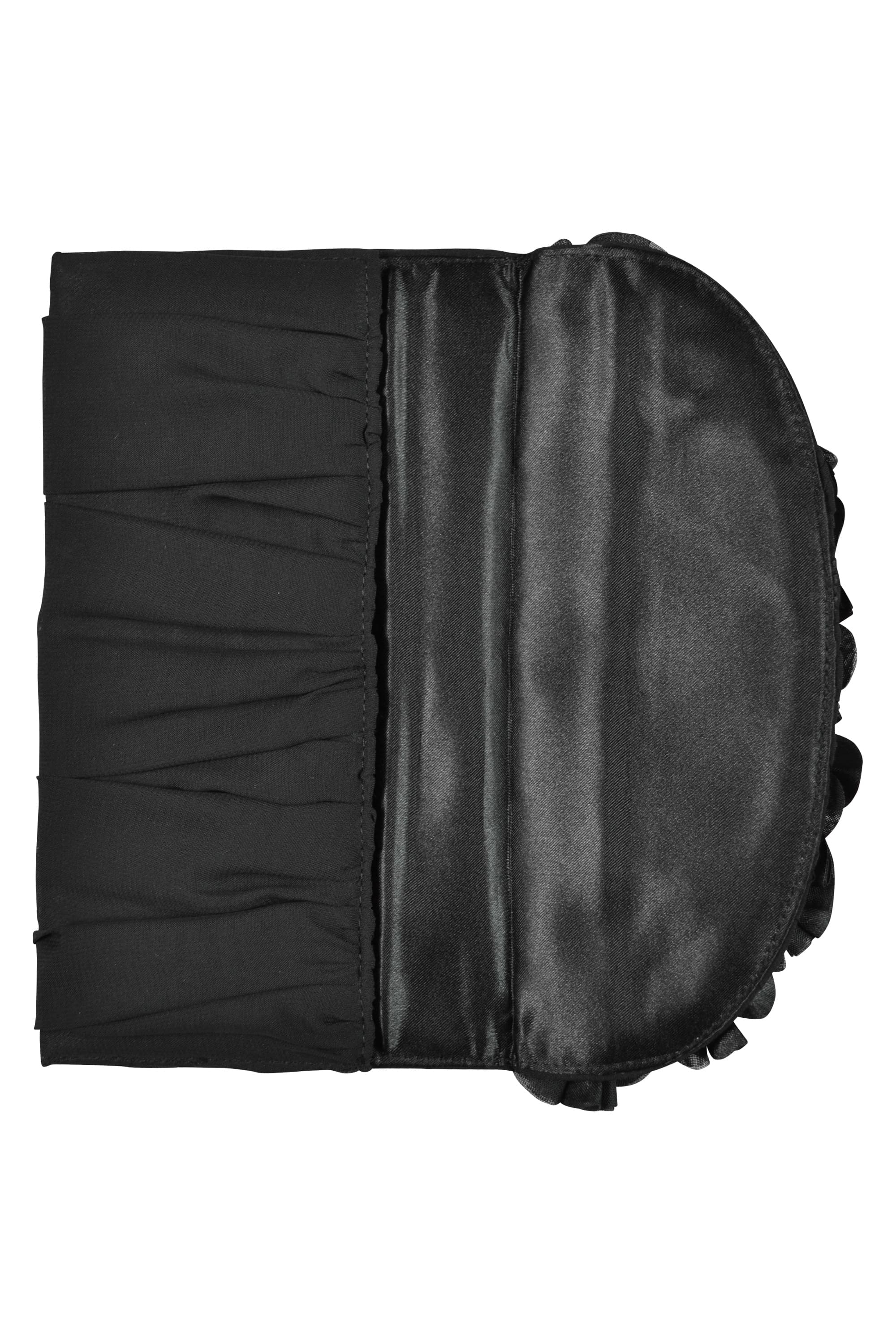 ブラックチュールフラワー袱紗