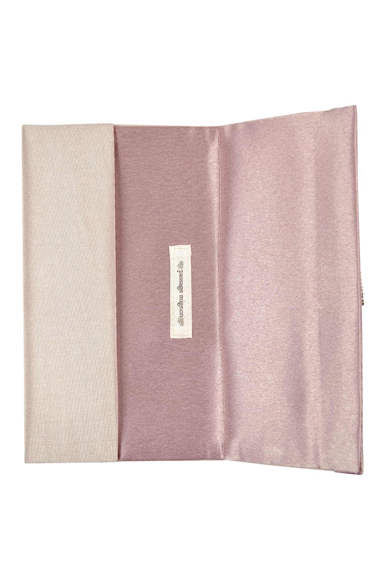 ピンクシンプルクリスタル袱紗