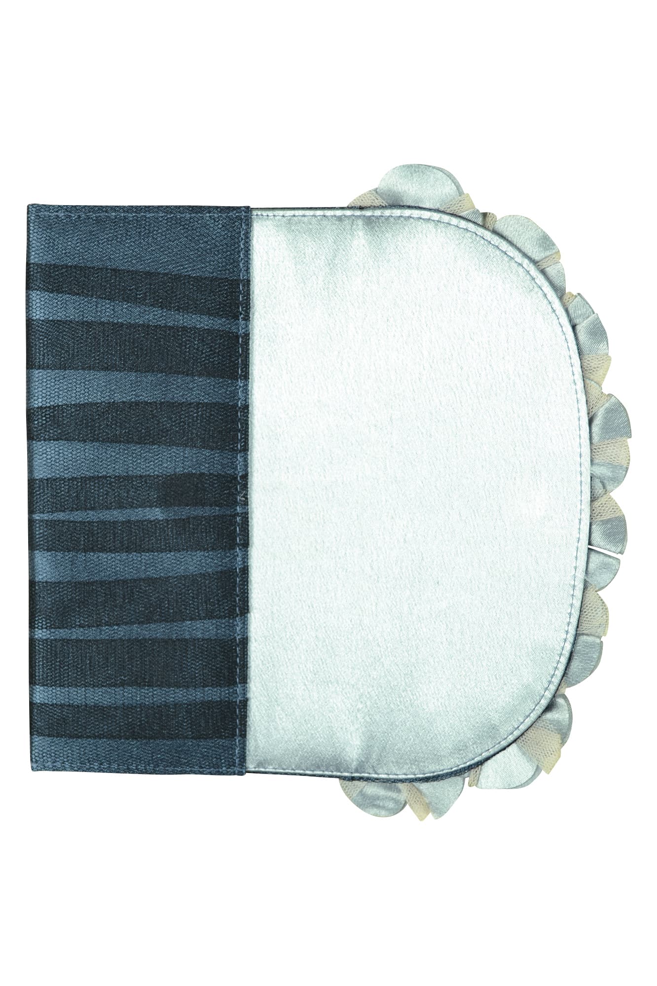 フラワーモチーフネイビー袱紗