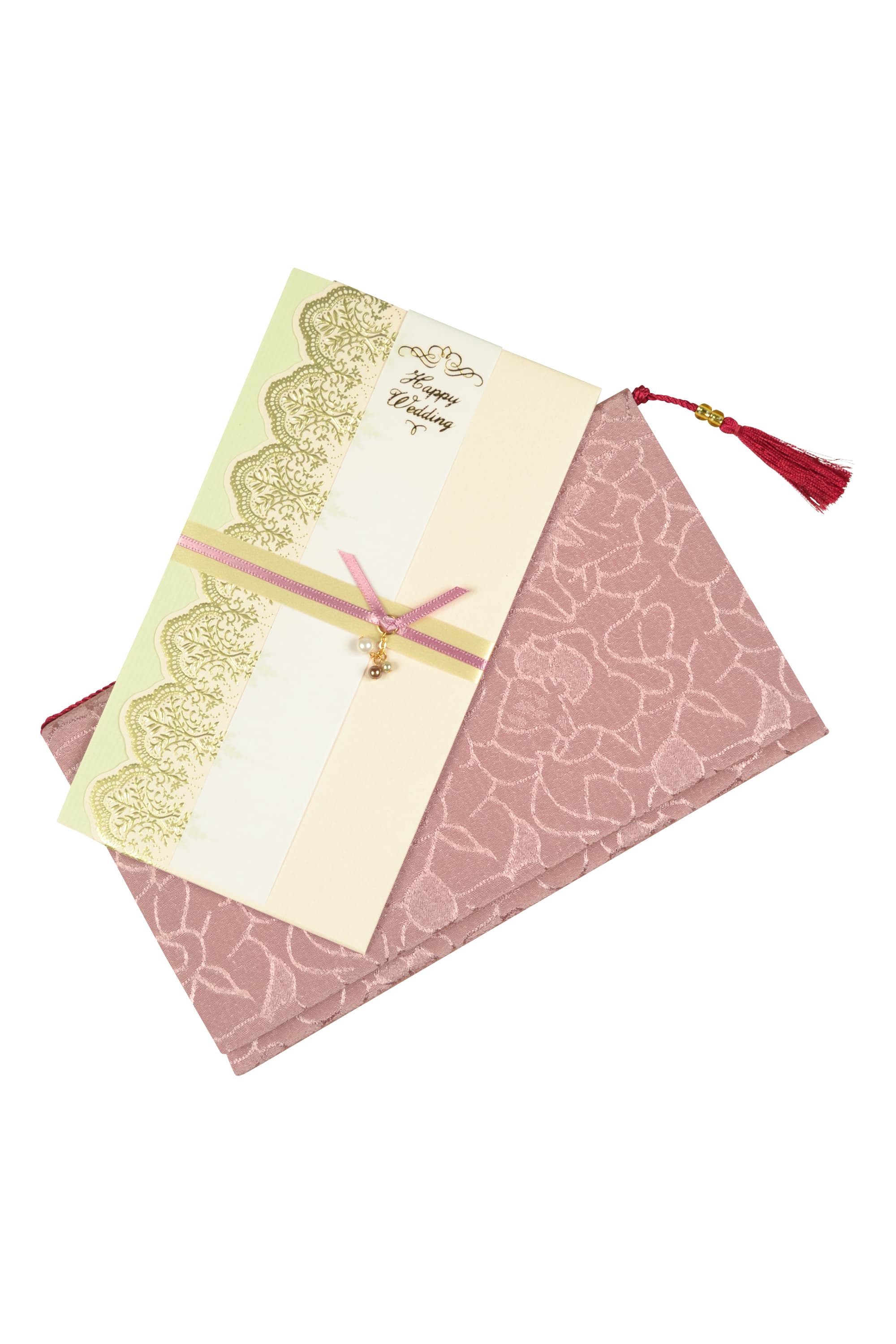 タッセル付き花模様袱紗