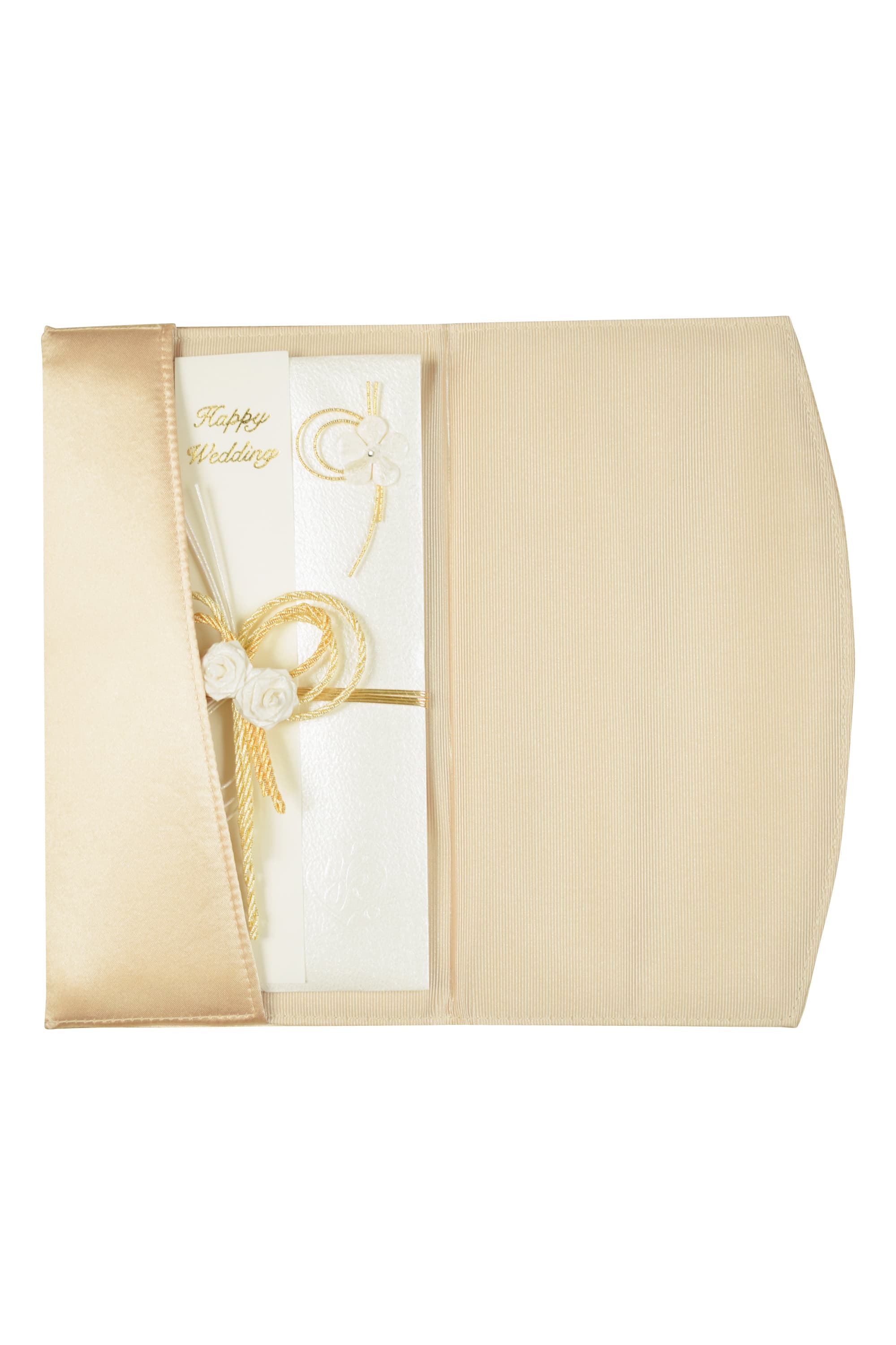 シンプルリボンシャンパン袱紗