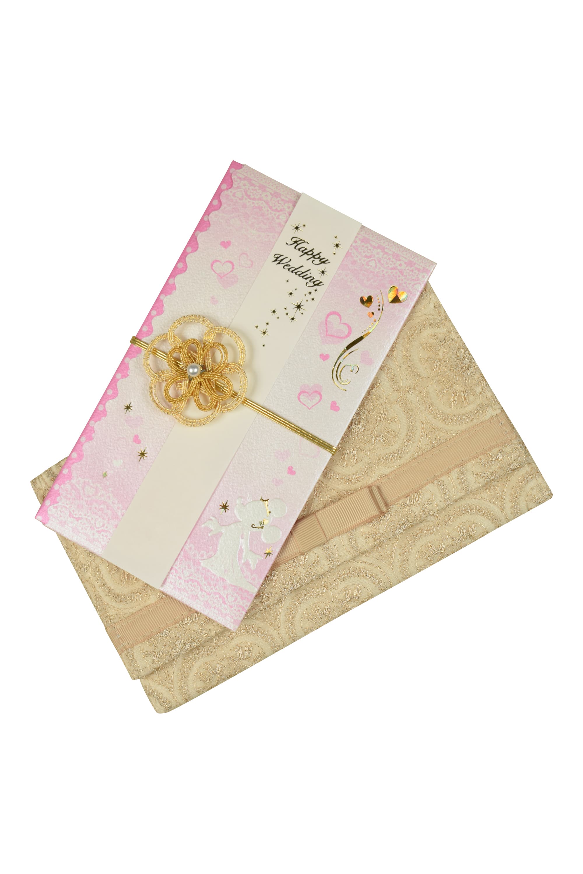 マグネット付きレースゴールド×ゴールド袱紗