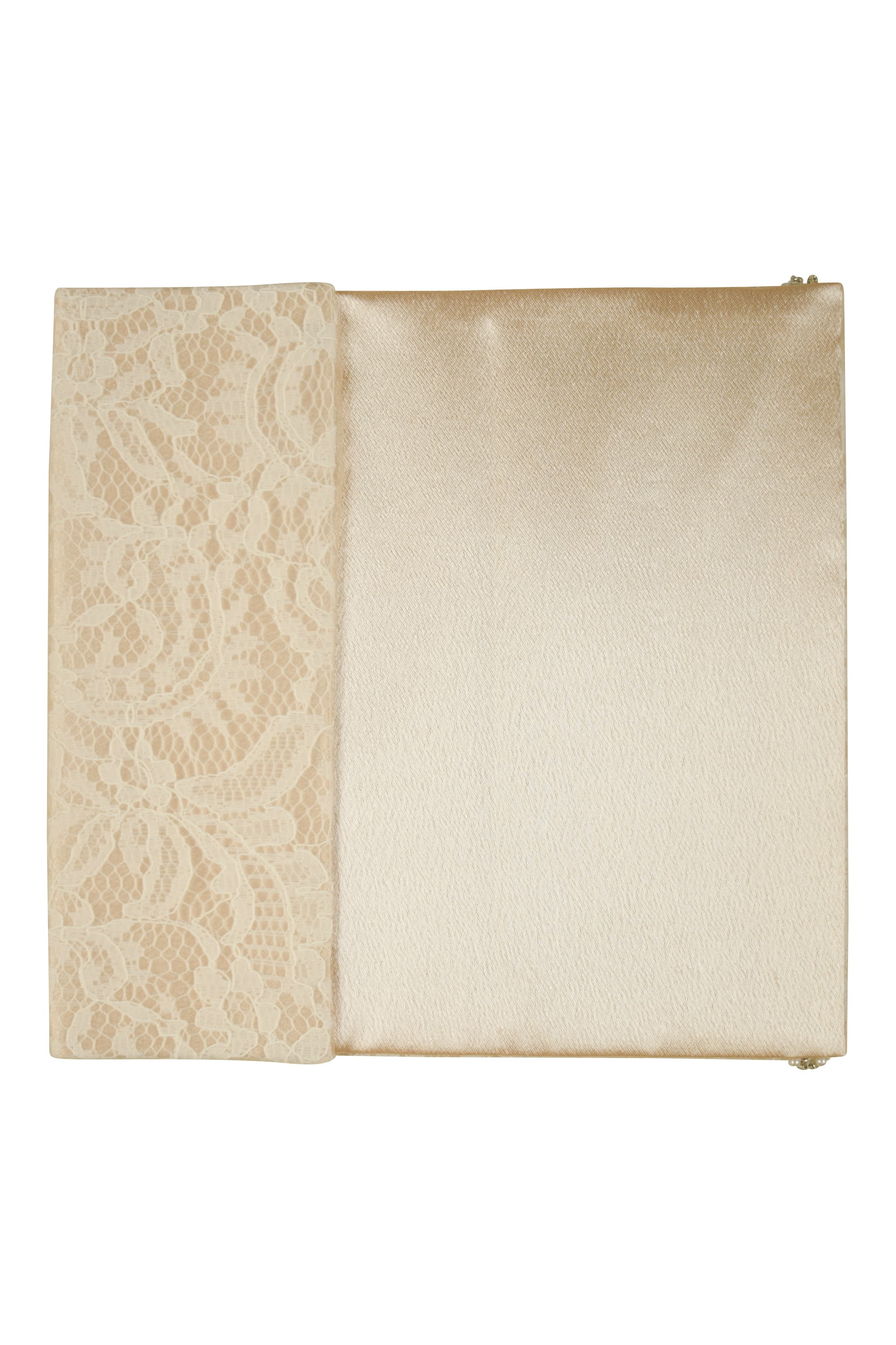 レース×ビジュベージュ袱紗