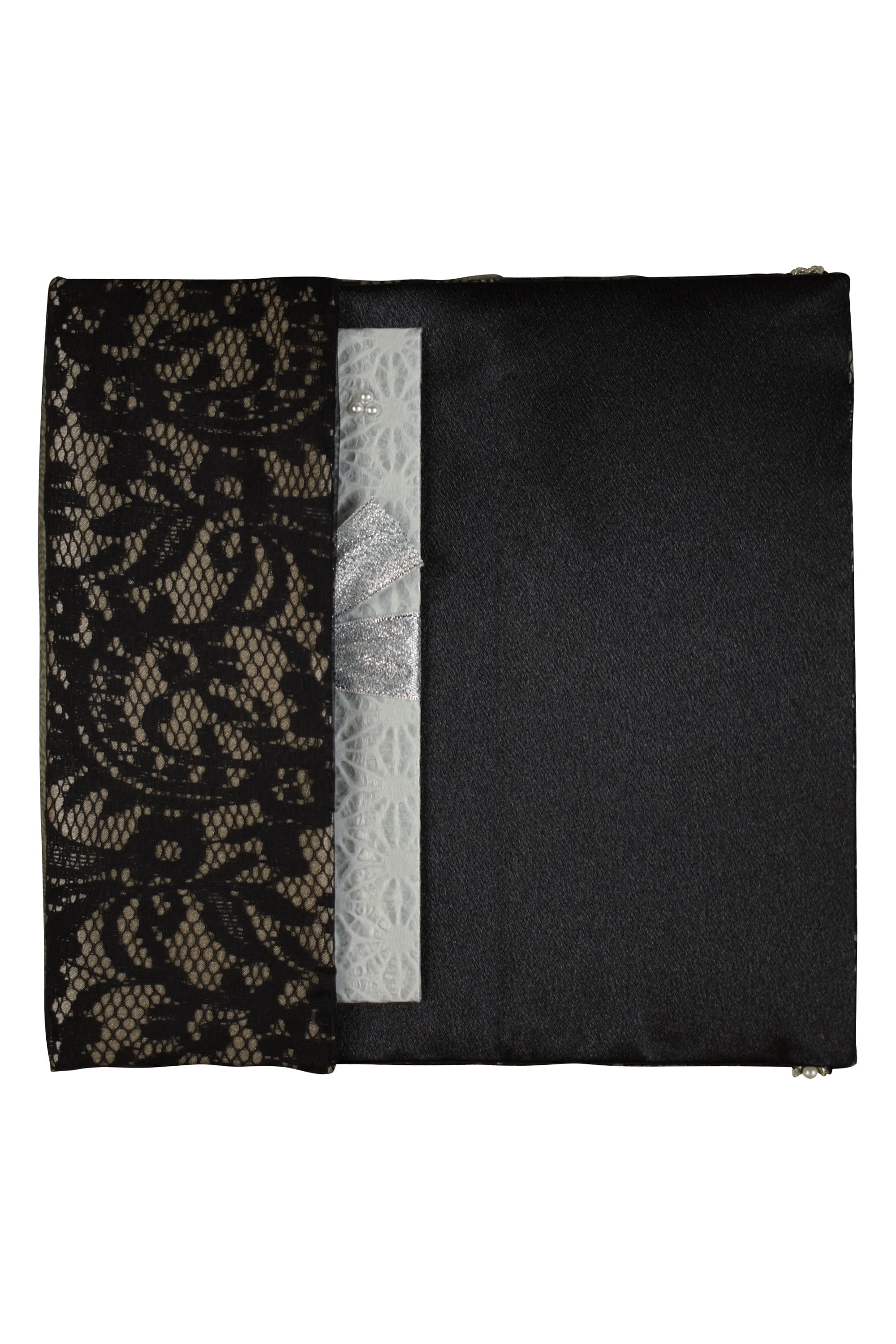レース×ビジュブラック袱紗