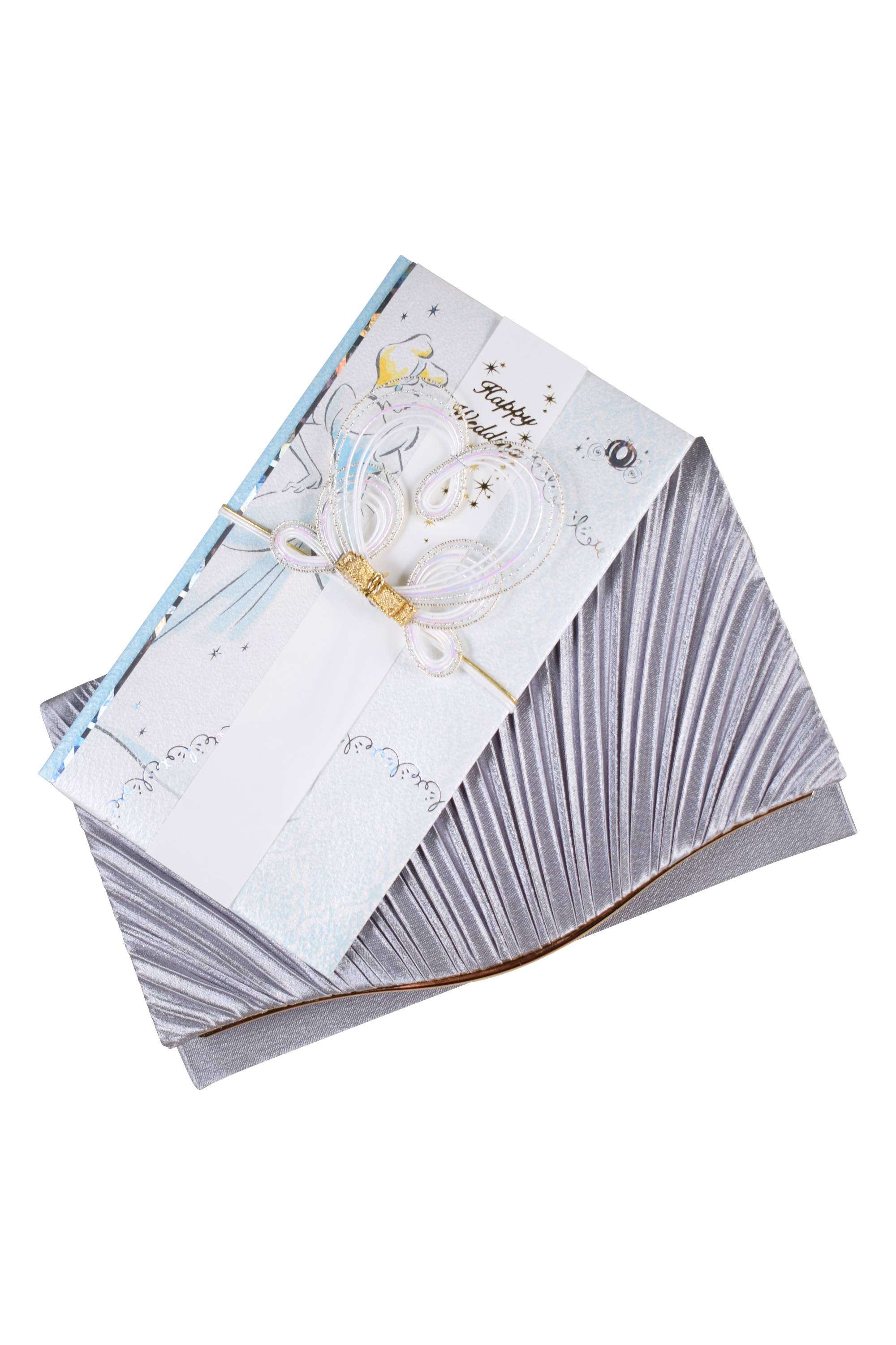 上品プリーツシルバー袱紗