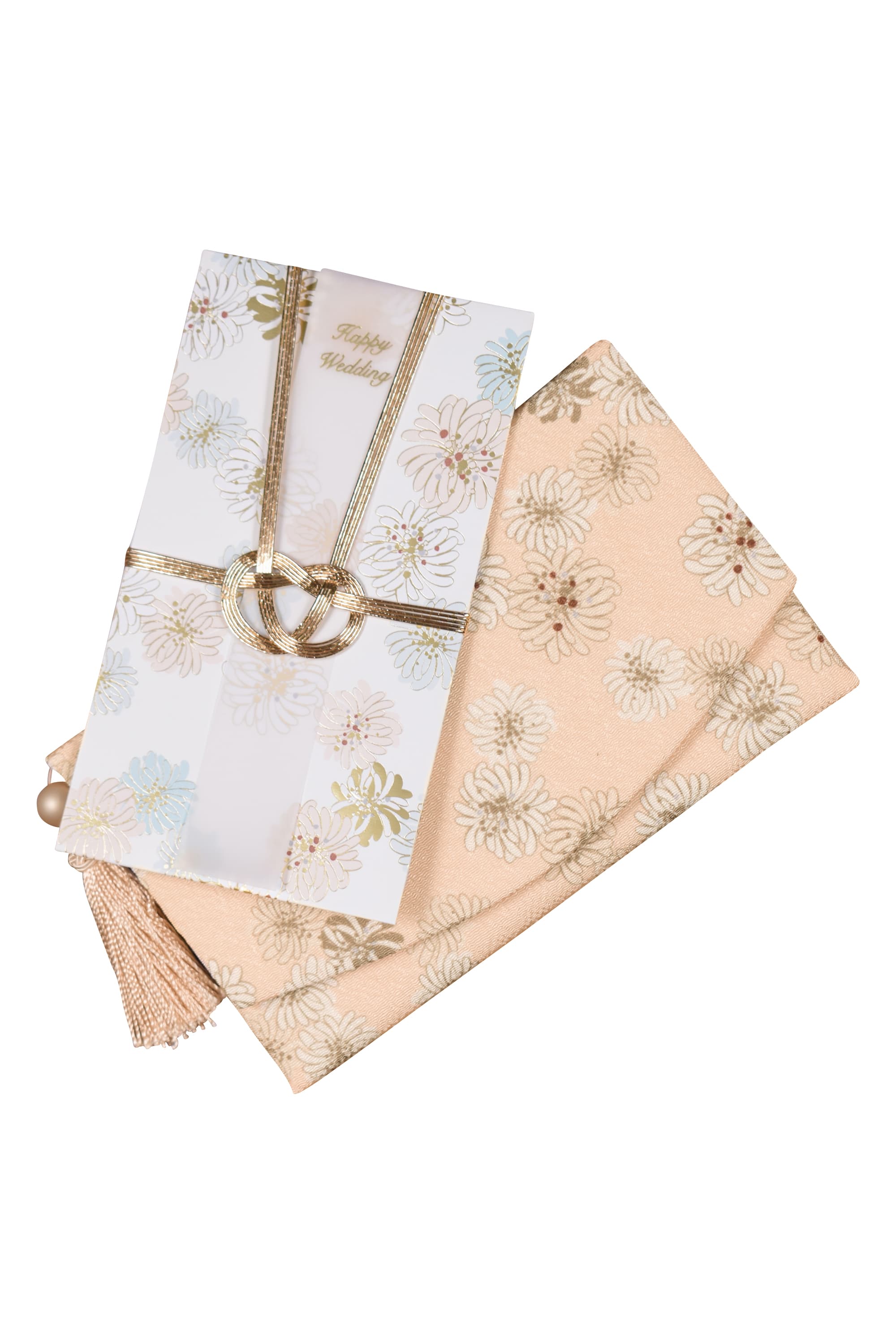 クリザンテーム柄ピンク袱紗