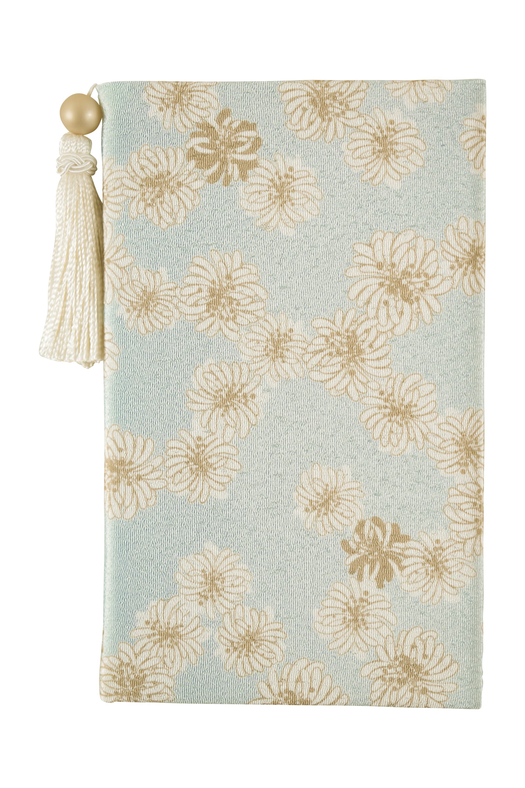 クリザンテーム柄ブルー袱紗