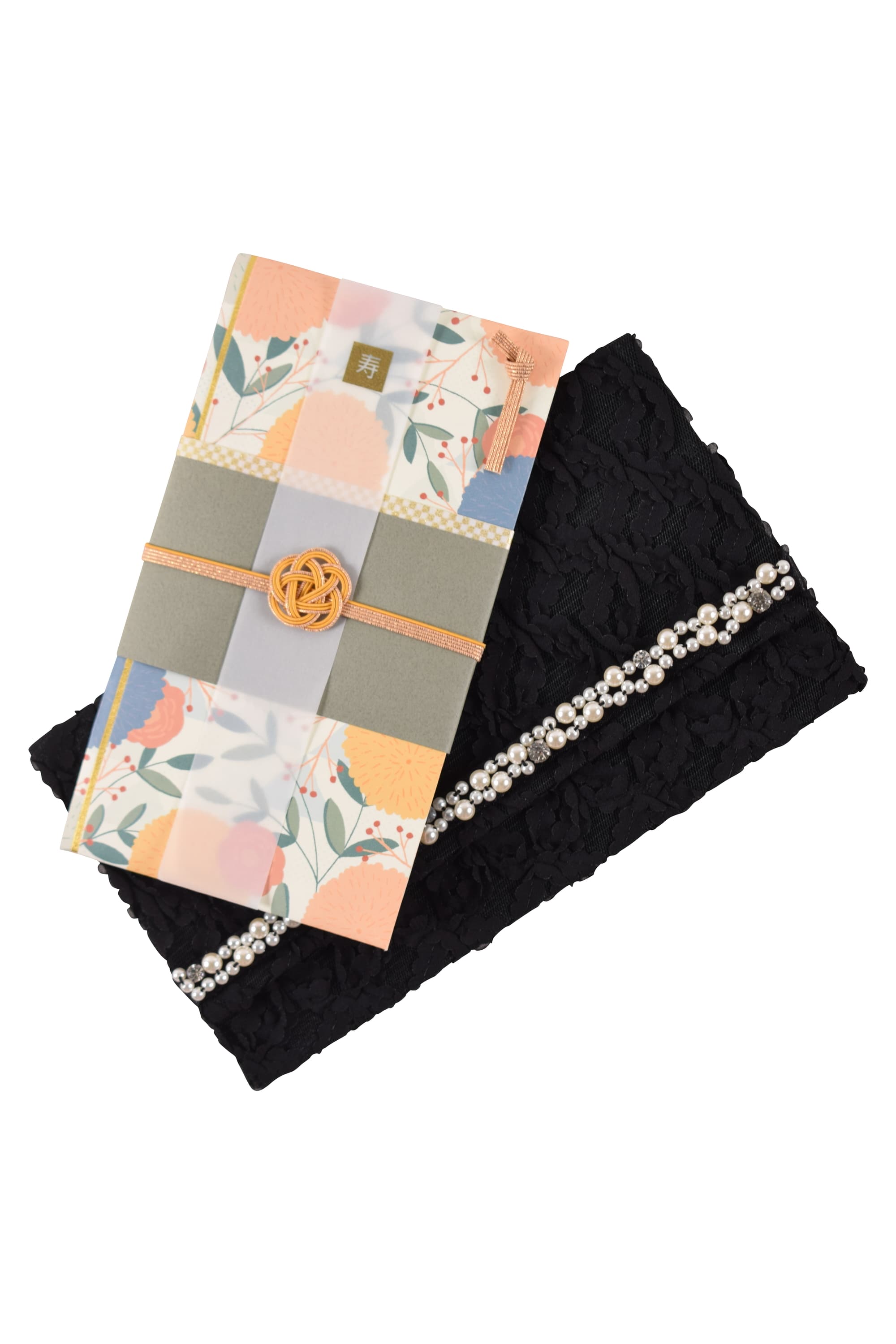 チュールレースブラック袱紗