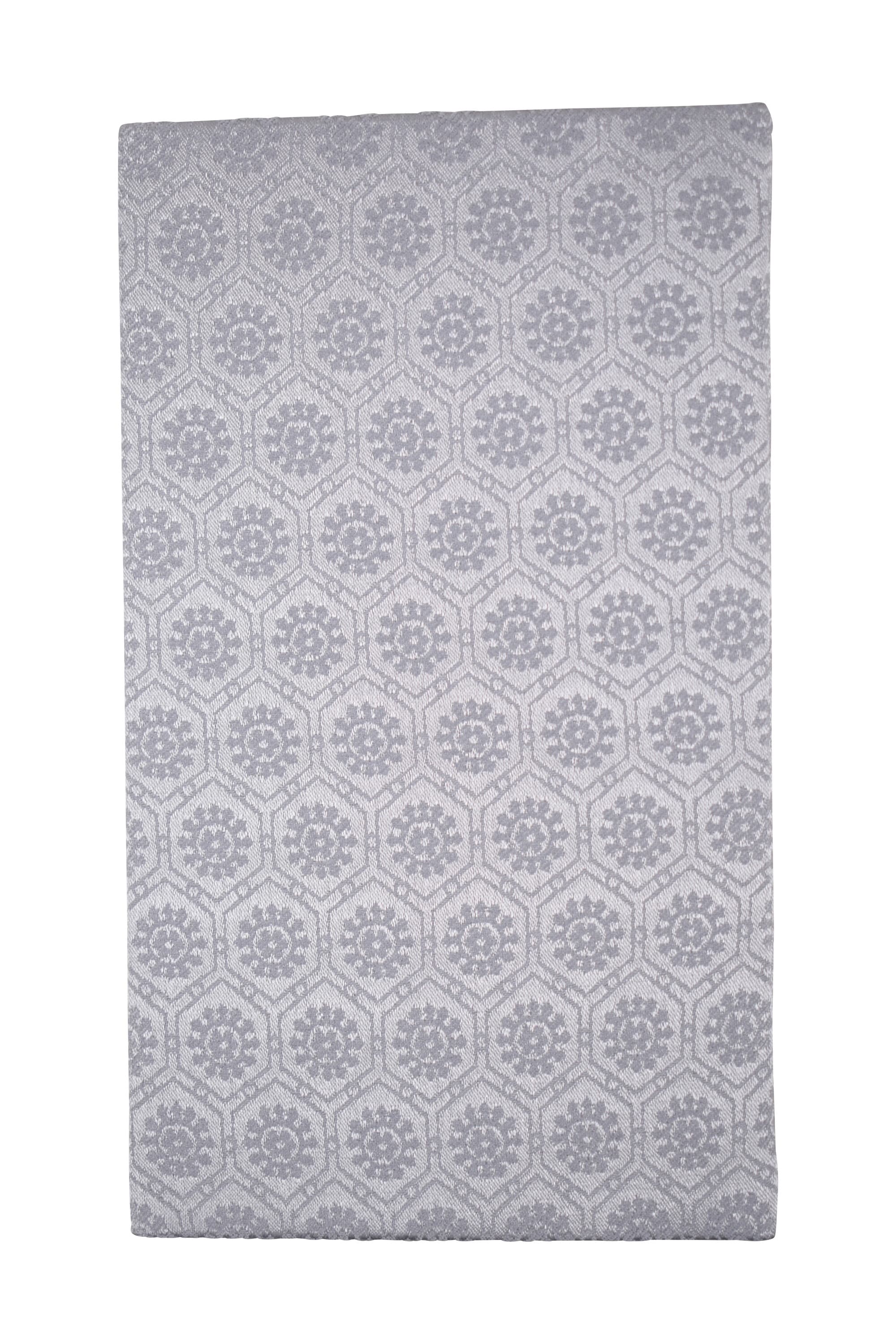 亀甲モチーフパール付きシルバー袱紗