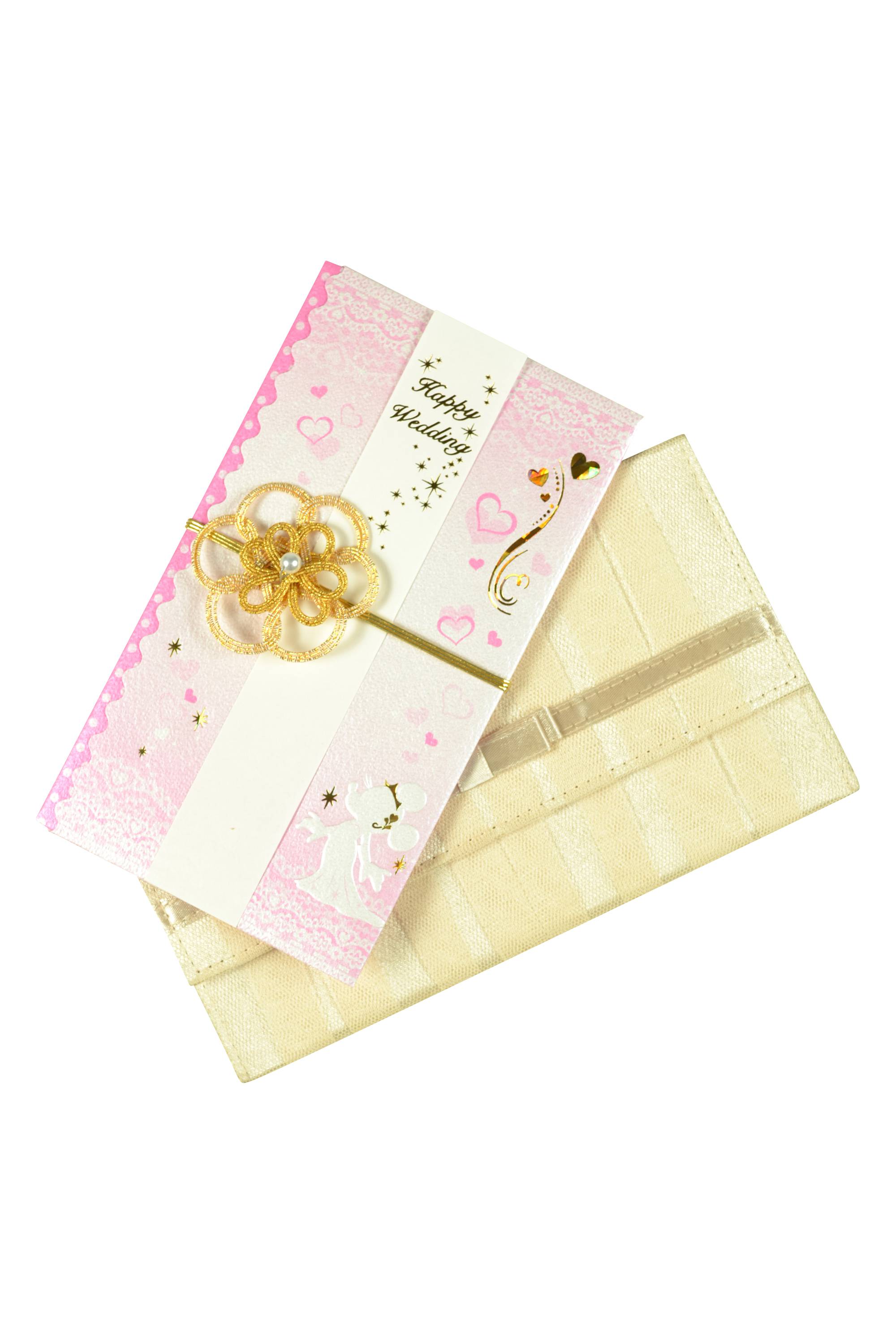 チュール&リボンアイボリー袱紗