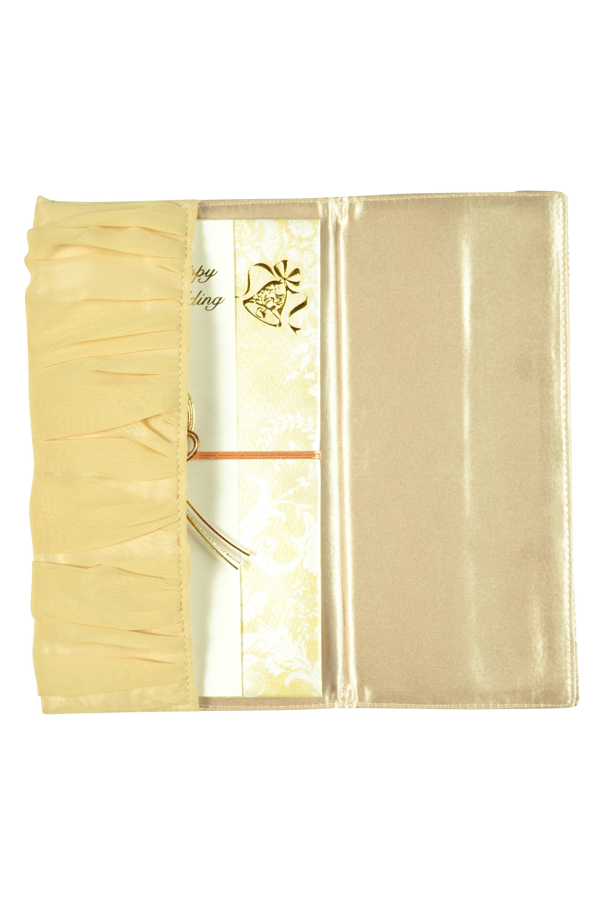 ベージュパール&ビジュ袱紗