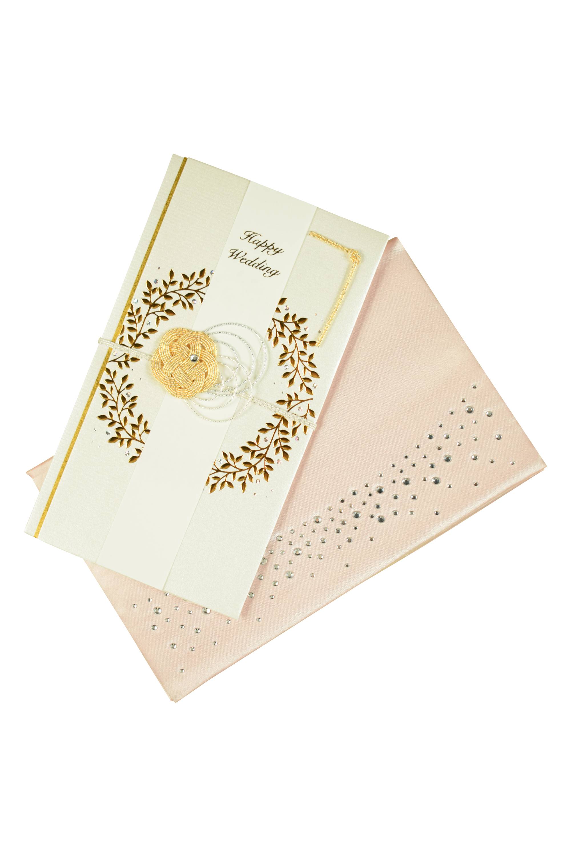 ゴールドリース柄ホワイトご祝儀袋