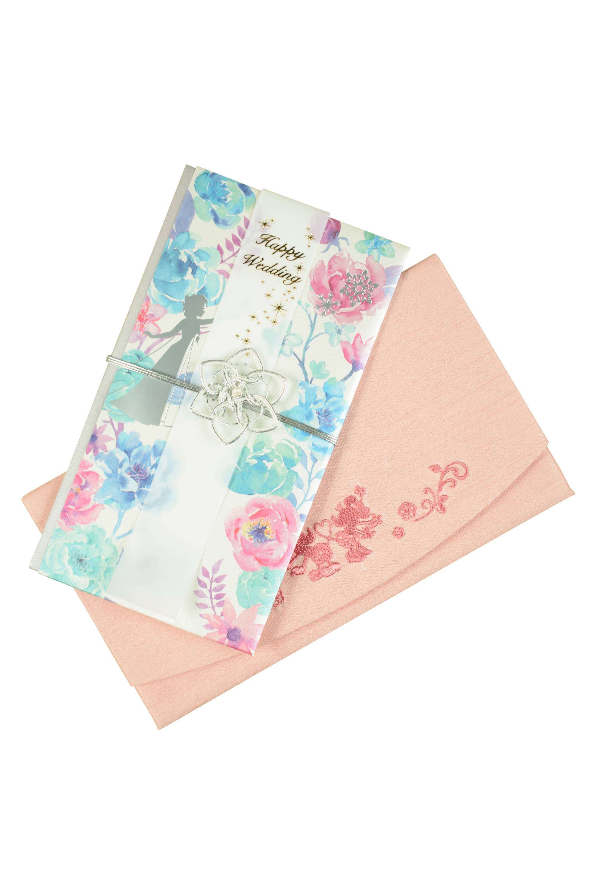 【祝儀袋】金封　ディズニーアナと雪の女王フラワー柄