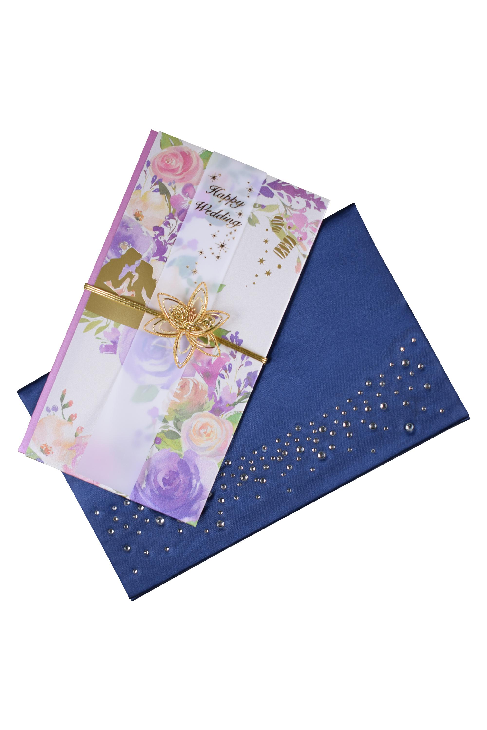 シンプルエレガントネイビー袱紗