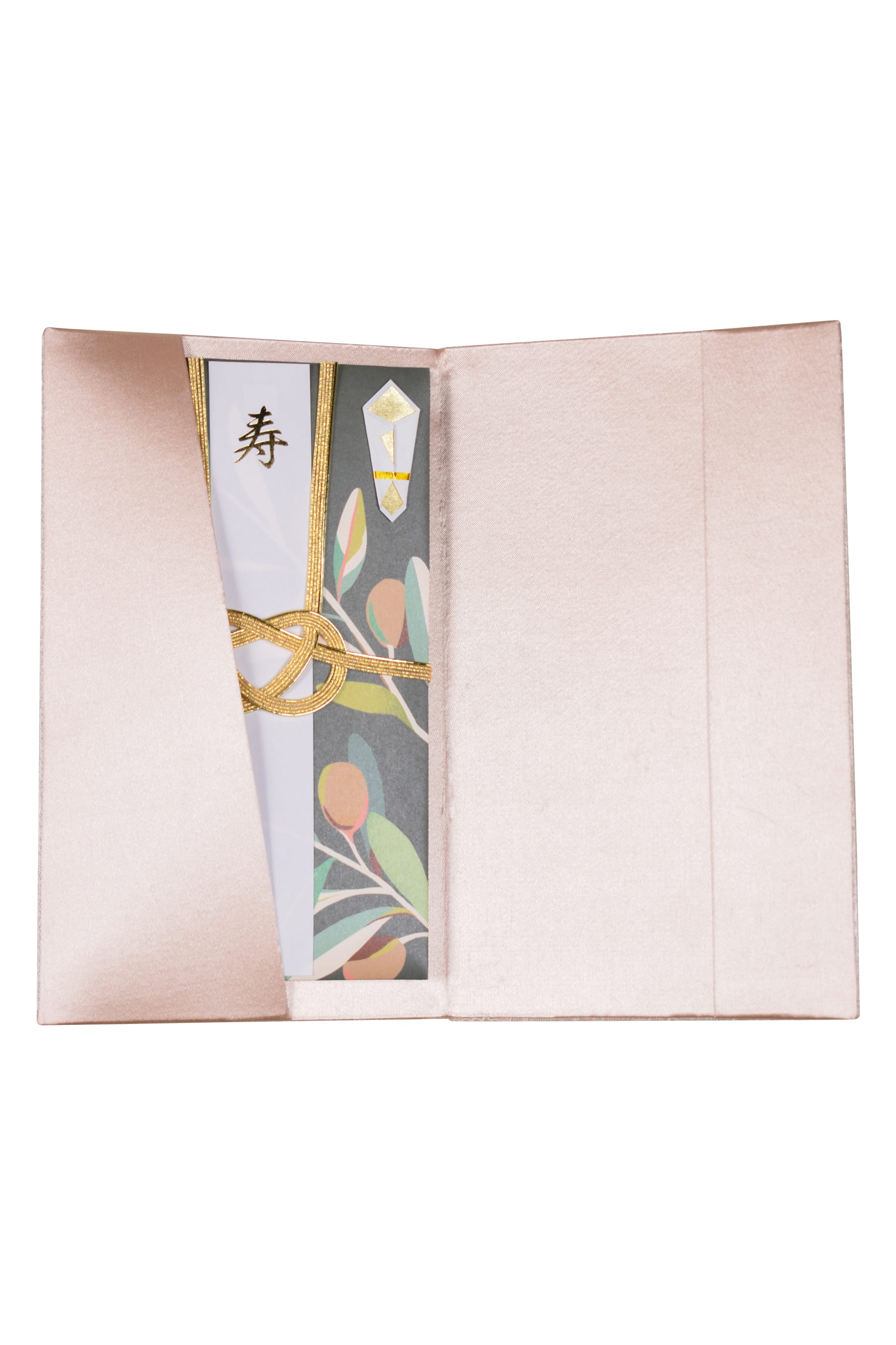 オリーブ柄グリーンご祝儀袋