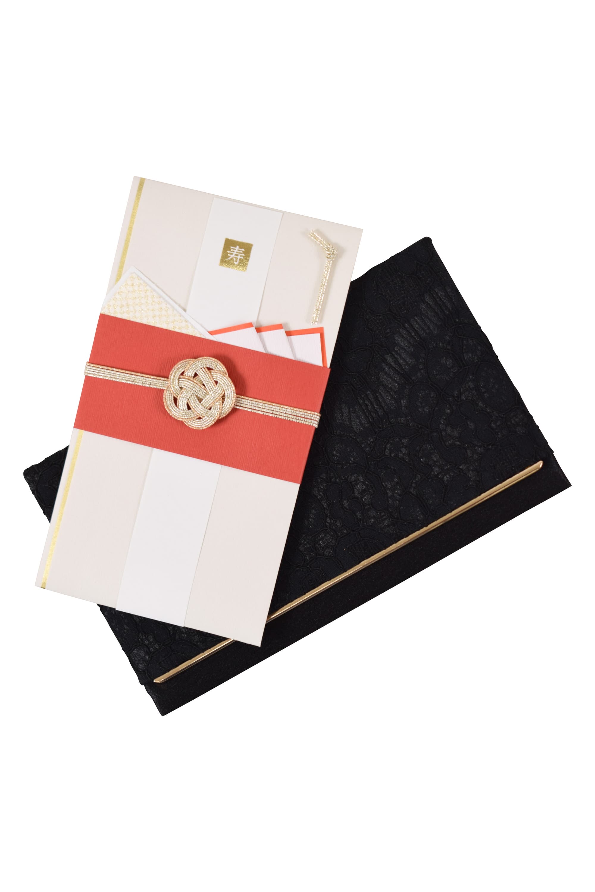 帯モチーフ紅白ご祝儀袋