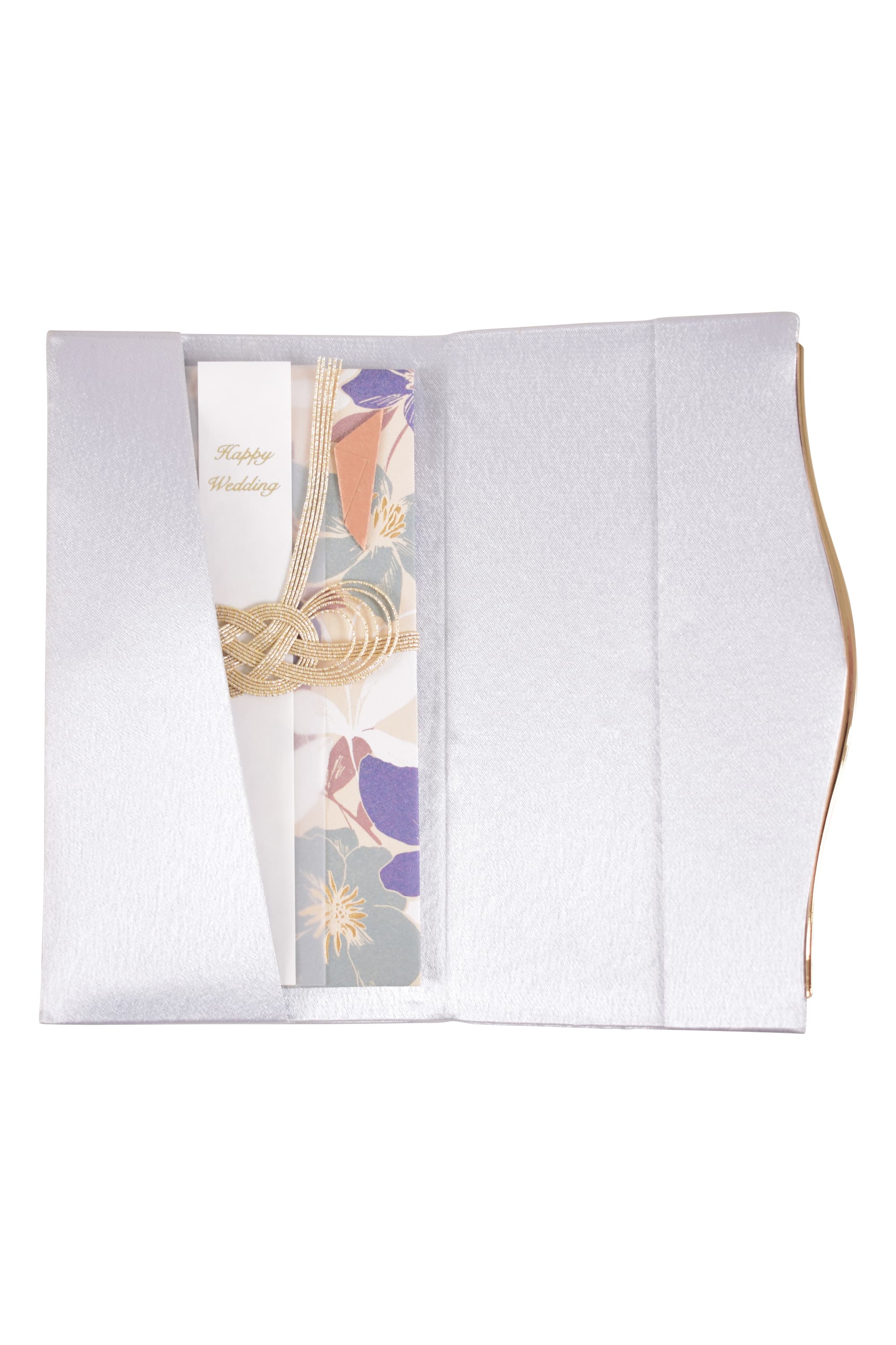 花柄ブルーご祝儀袋