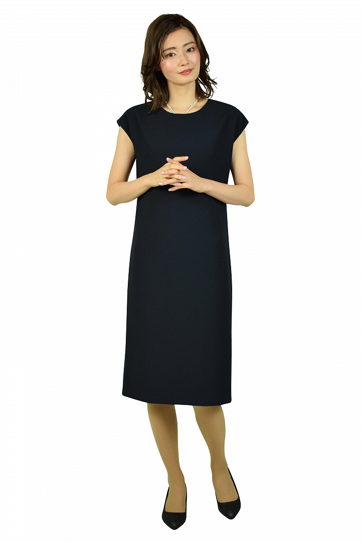 Iラインネイビーワンピースセット