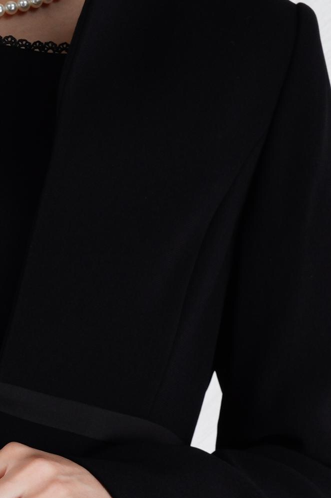 上品ブラックフォーマルワンピースセット