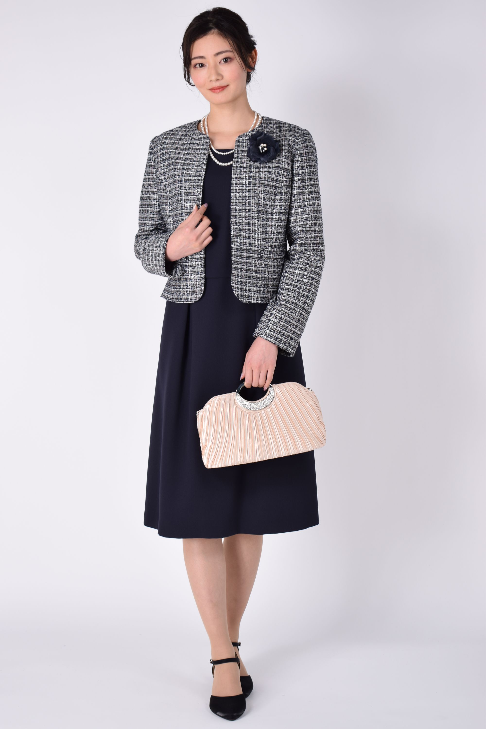 持ち手付きシャンパンバッグ