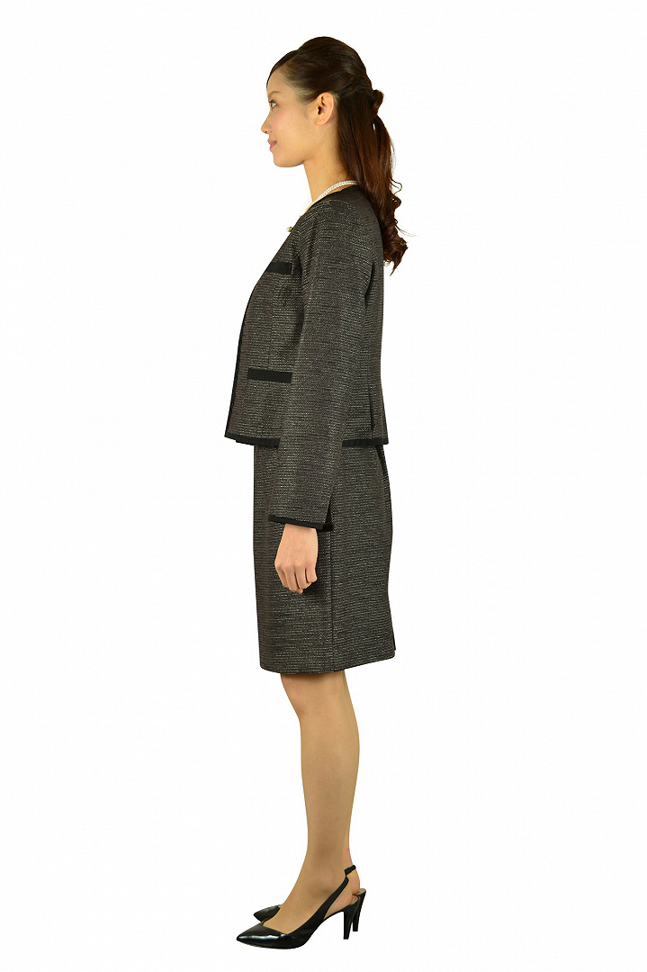 パイピングブラックスーツセット