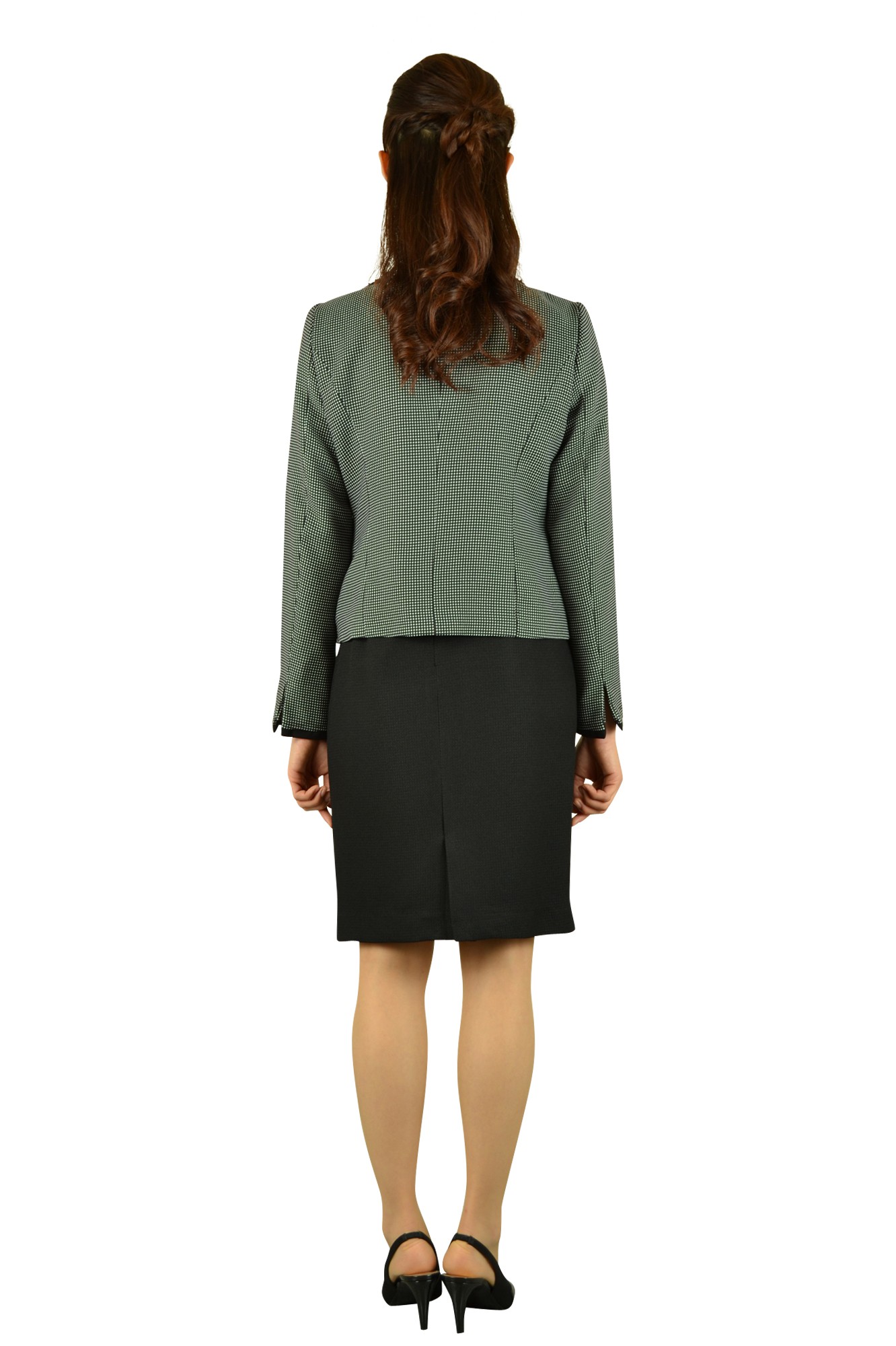 ブラックスカートスーツセット