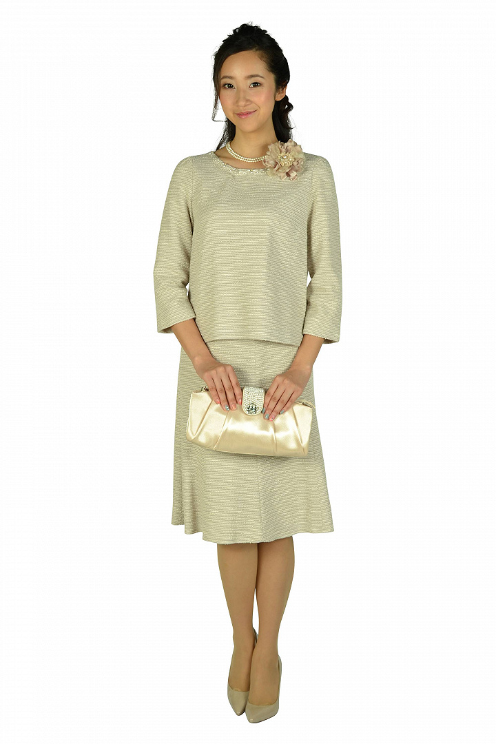 セットアップベージュスカートセット