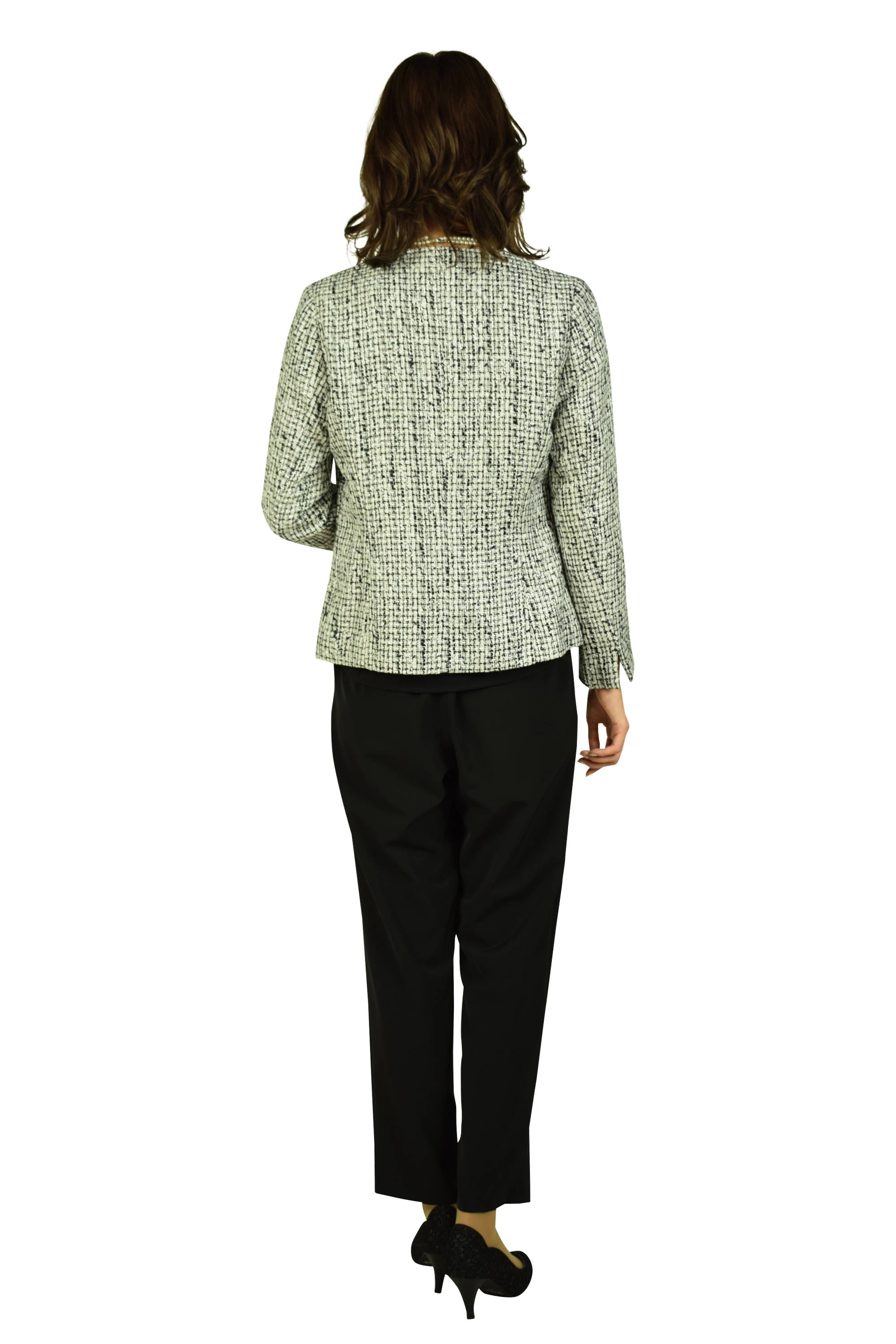 セットアップブラックパンツスーツセット